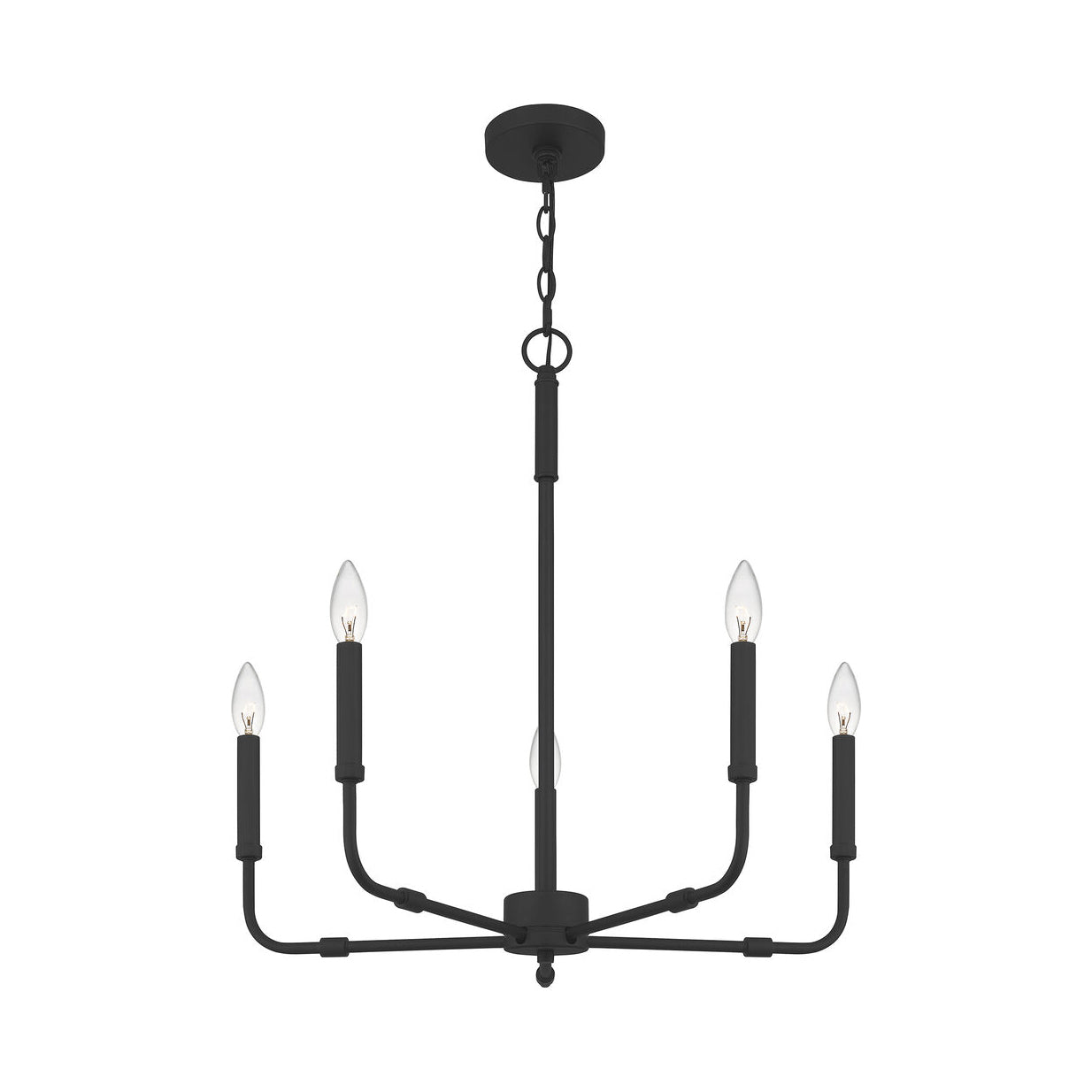 Abner Lustre Industriel Moderne Laiton