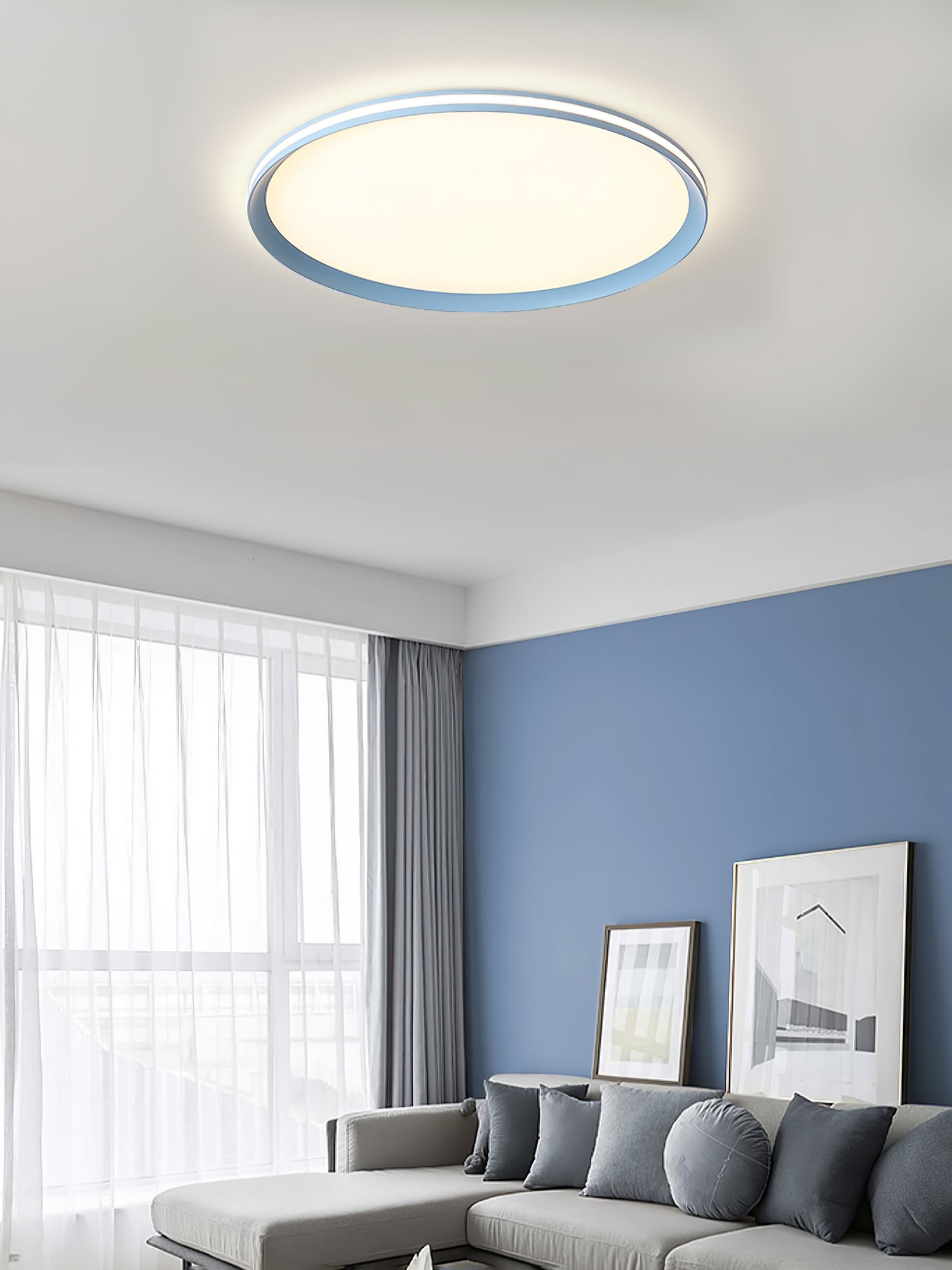 Avtheira Moderne Minimaliste Circulaire LED Plafonnier Lumière