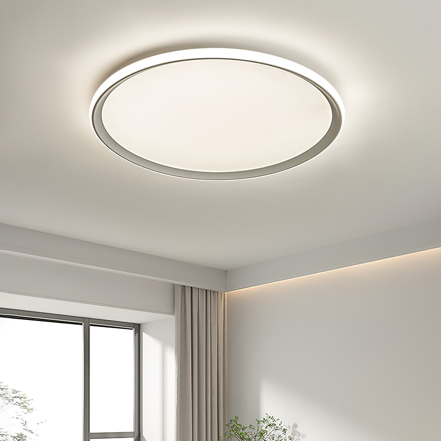 Avtheira Moderne Minimaliste Circulaire LED Plafonnier Lumière