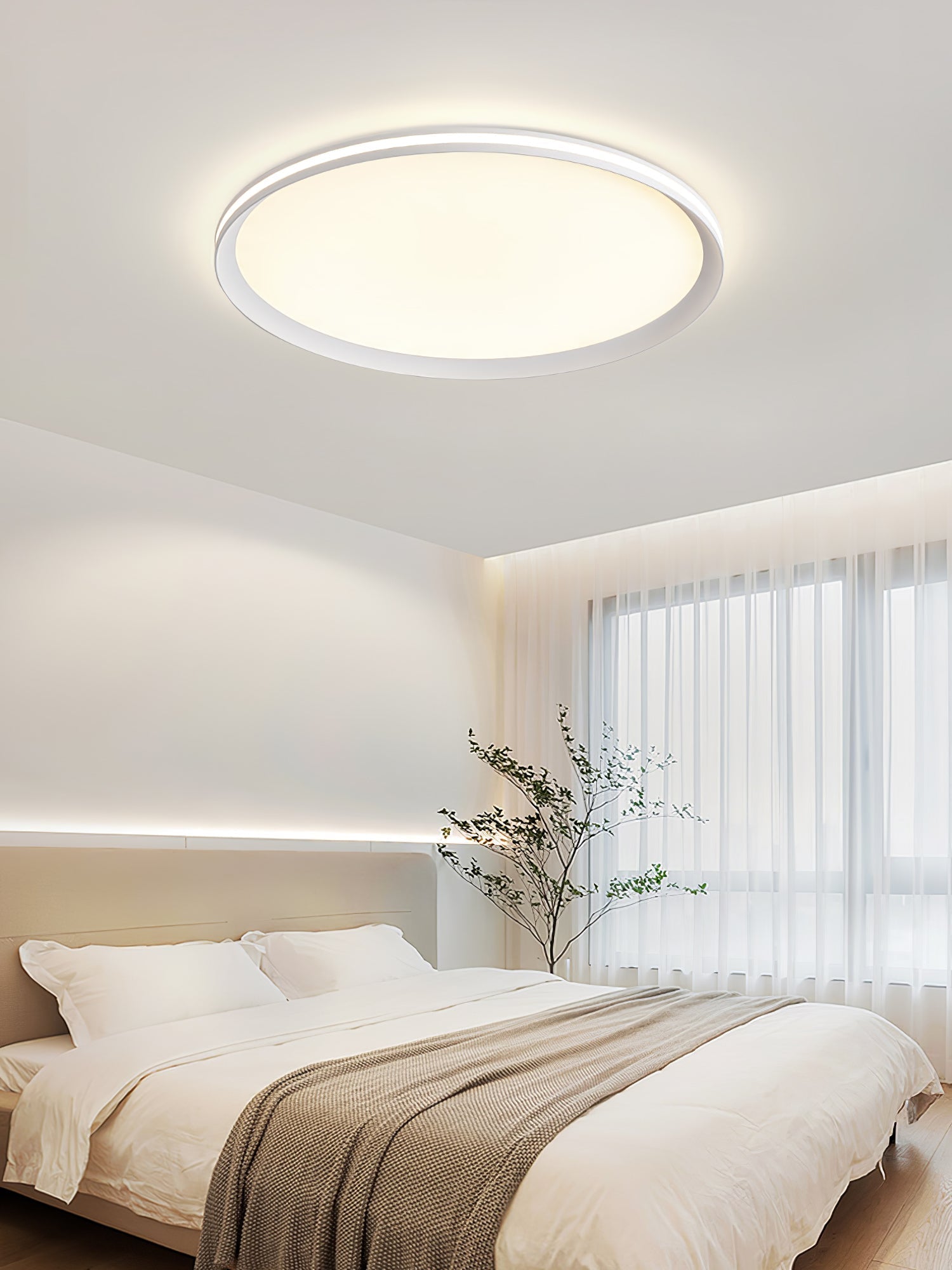 Avtheira Moderne Minimaliste Circulaire LED Plafonnier Lumière
