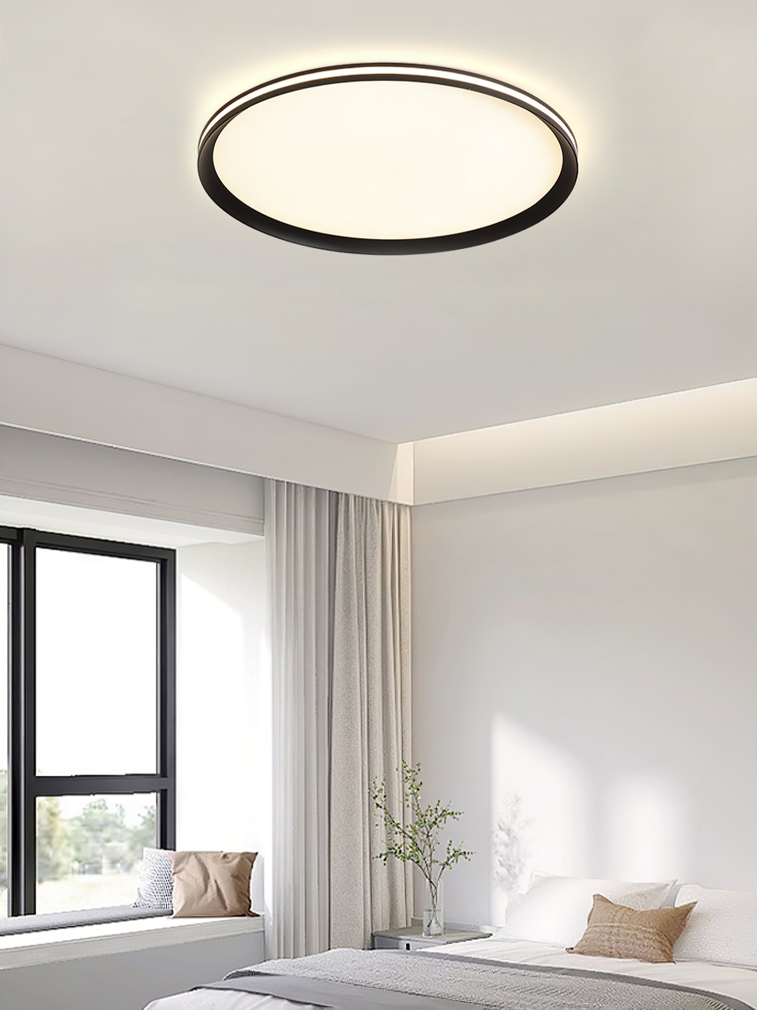 Avtheira Moderne Minimaliste Circulaire LED Plafonnier Lumière