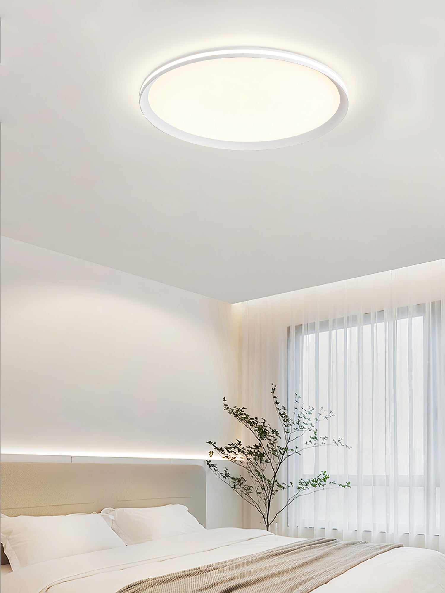 Avtheira Moderne Minimaliste Circulaire LED Plafonnier Lumière
