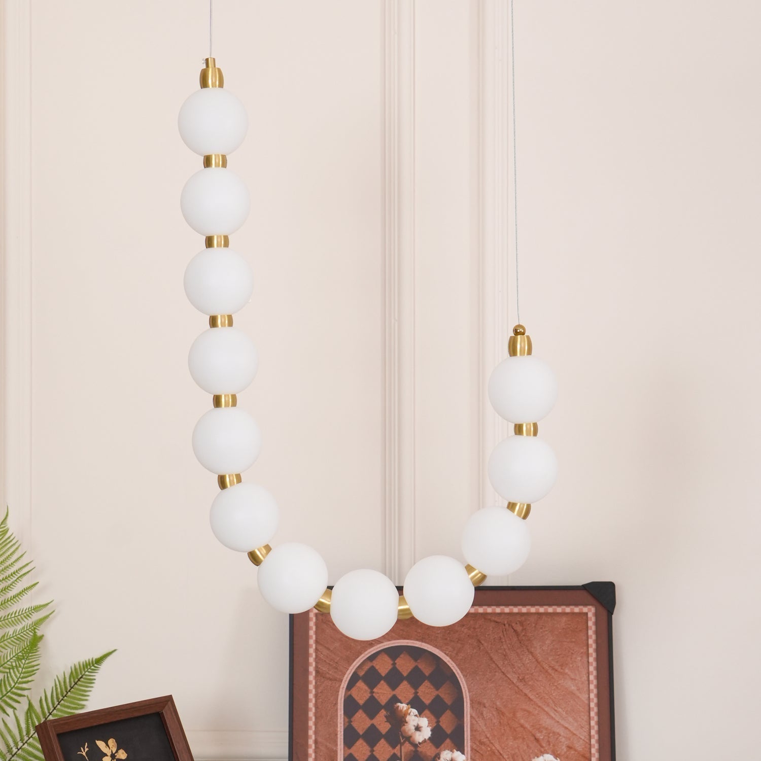 Gem Lustre moderne en acrylique