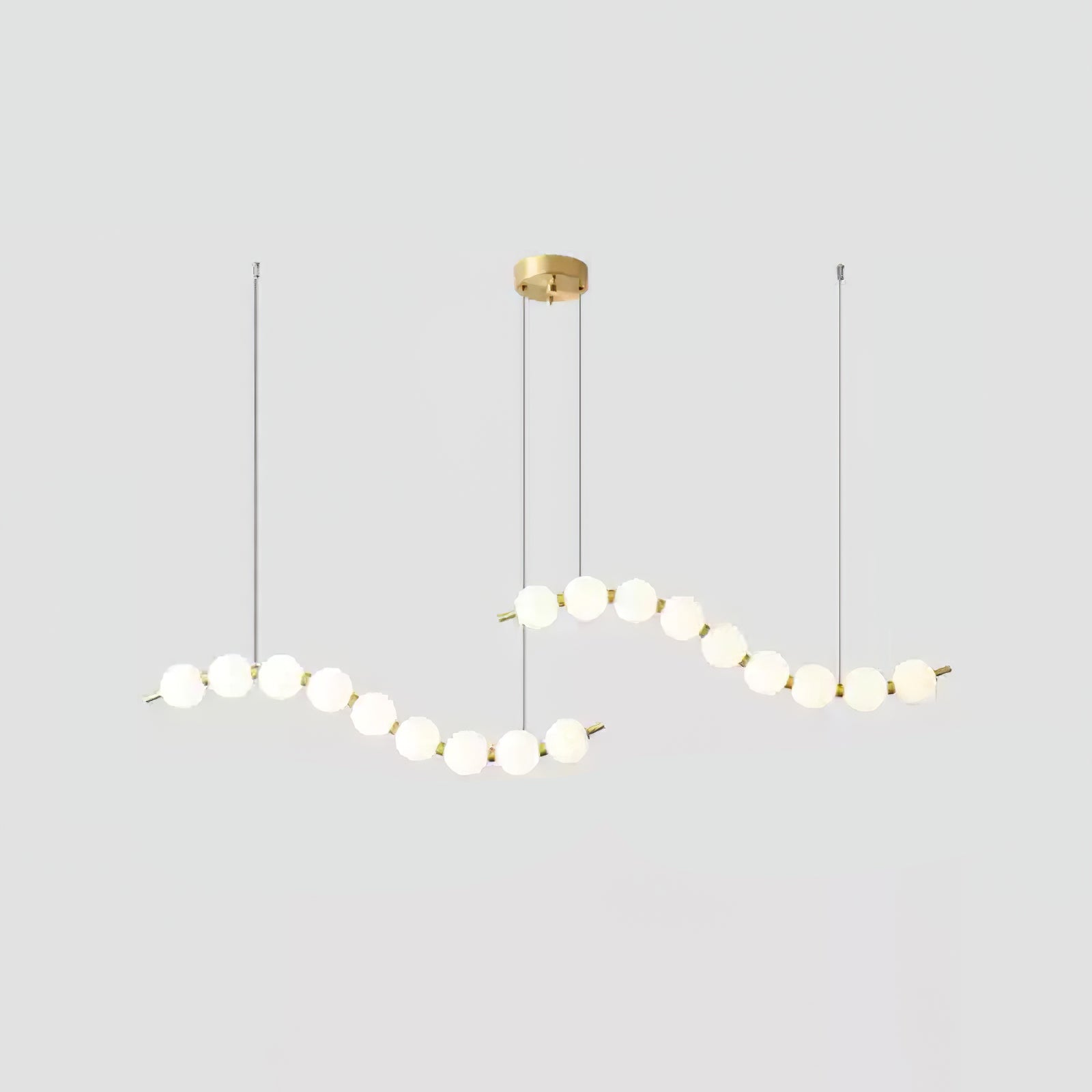 Gem Lustre moderne en acrylique