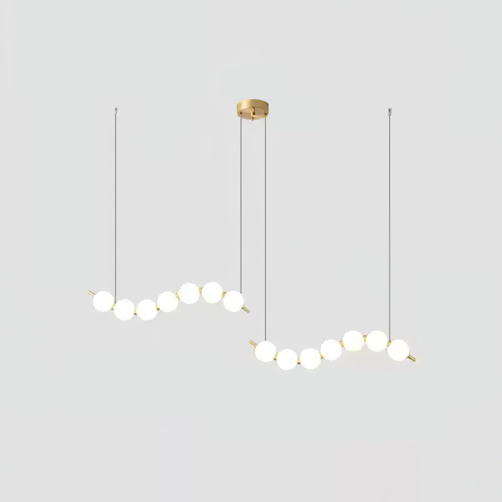 Gem Lustre moderne en acrylique