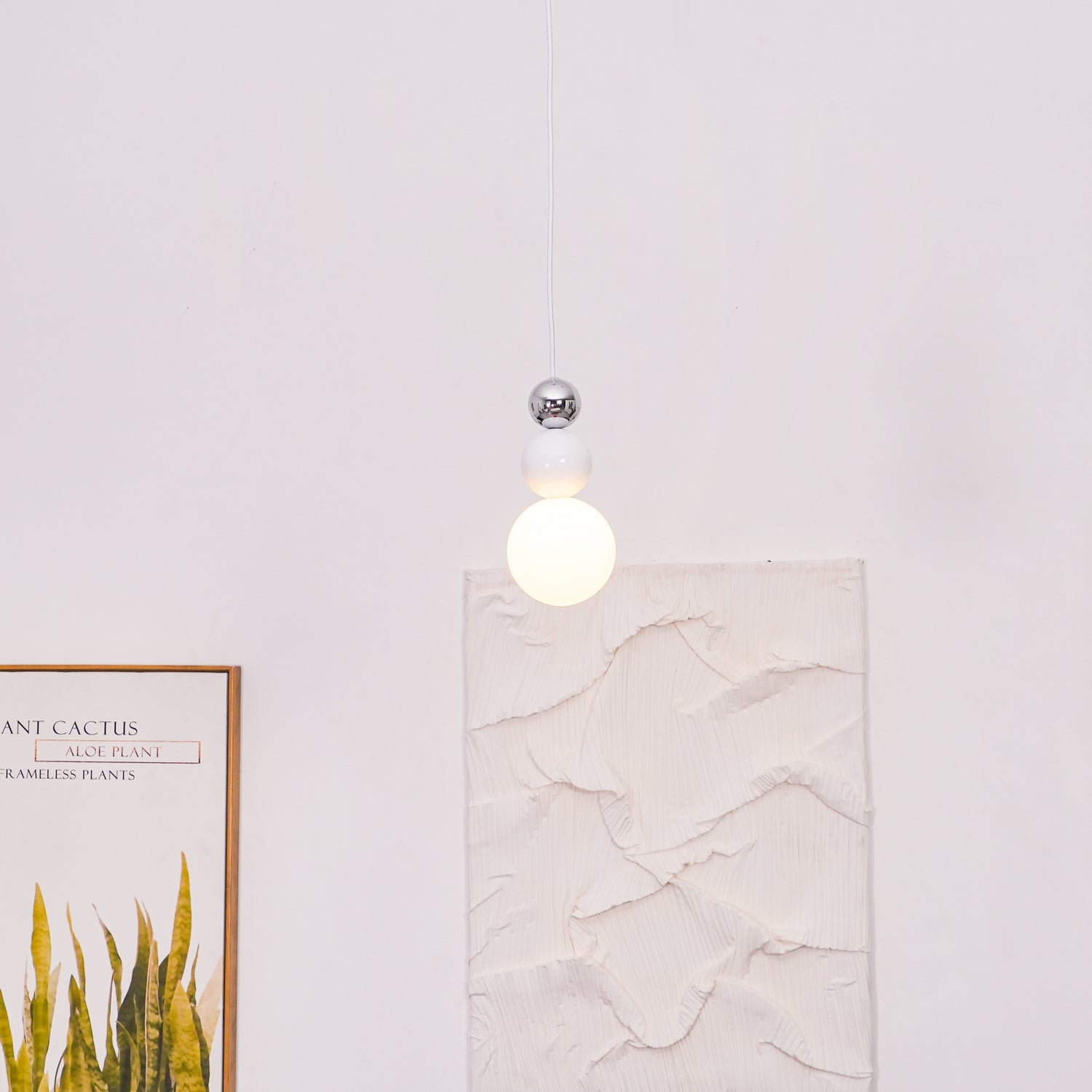 Orbis Suspension Acrylique Trois Boules