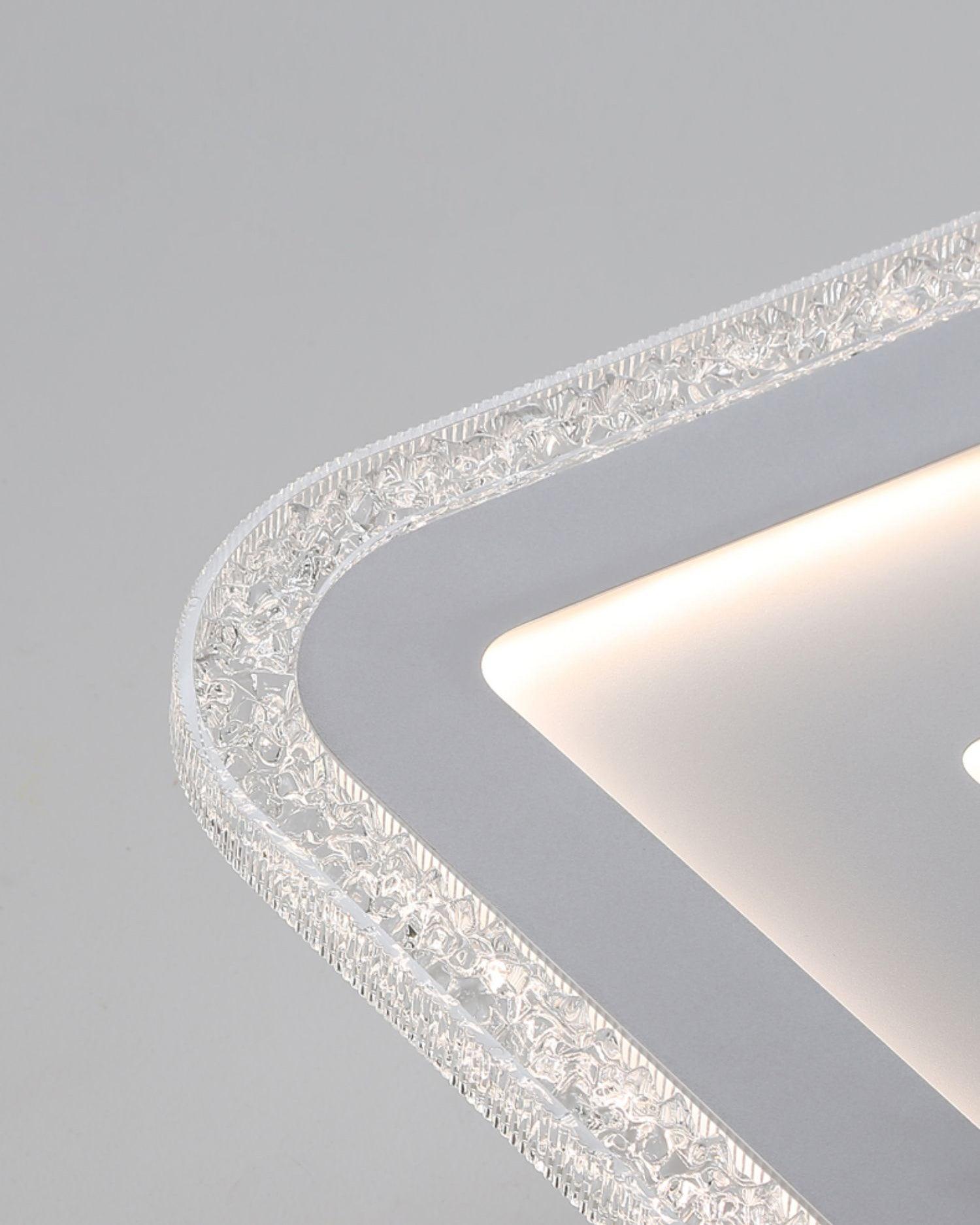 Ulthaara Lampe Plafonnier Rectangulaire Ultra-Fine Minimaliste Moderne