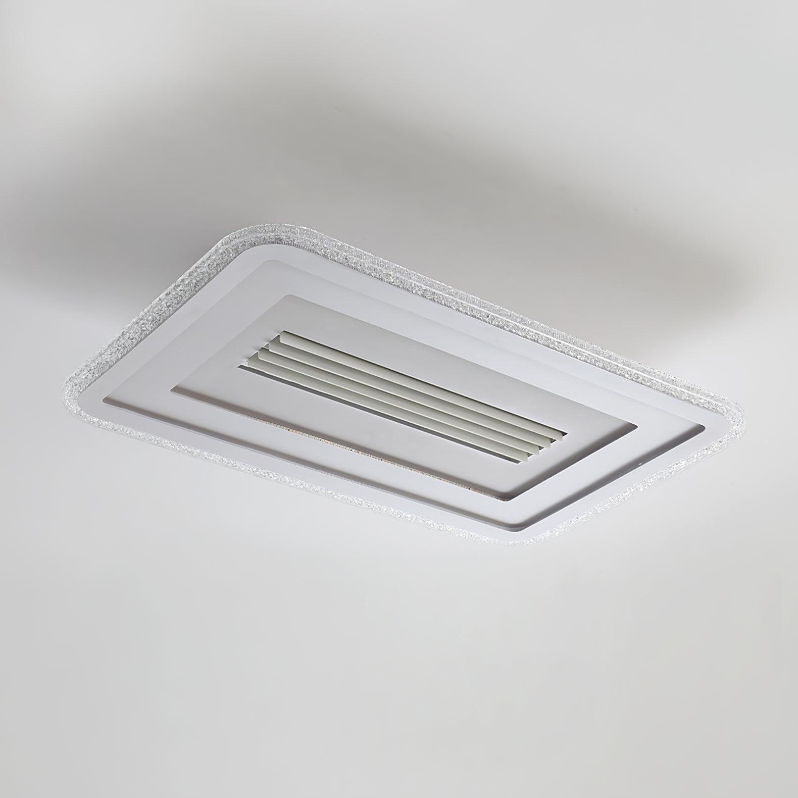 Ulthaara Lampe Plafonnier Rectangulaire Ultra-Fine Minimaliste Moderne