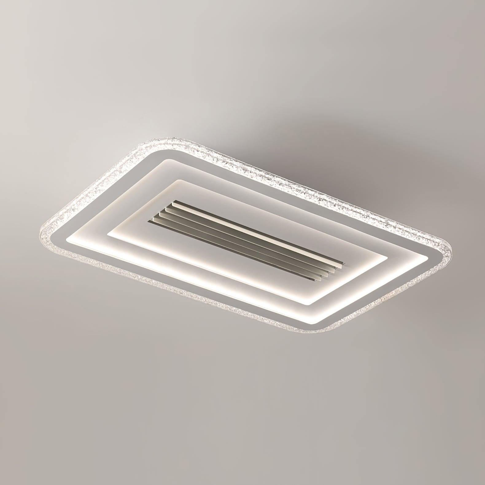 Ulthaara Lampe Plafonnier Rectangulaire Ultra-Fine Minimaliste Moderne