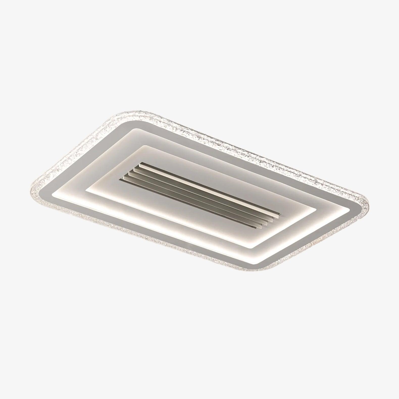 Ulthaara Lampe Plafonnier Rectangulaire Ultra-Fine Minimaliste Moderne