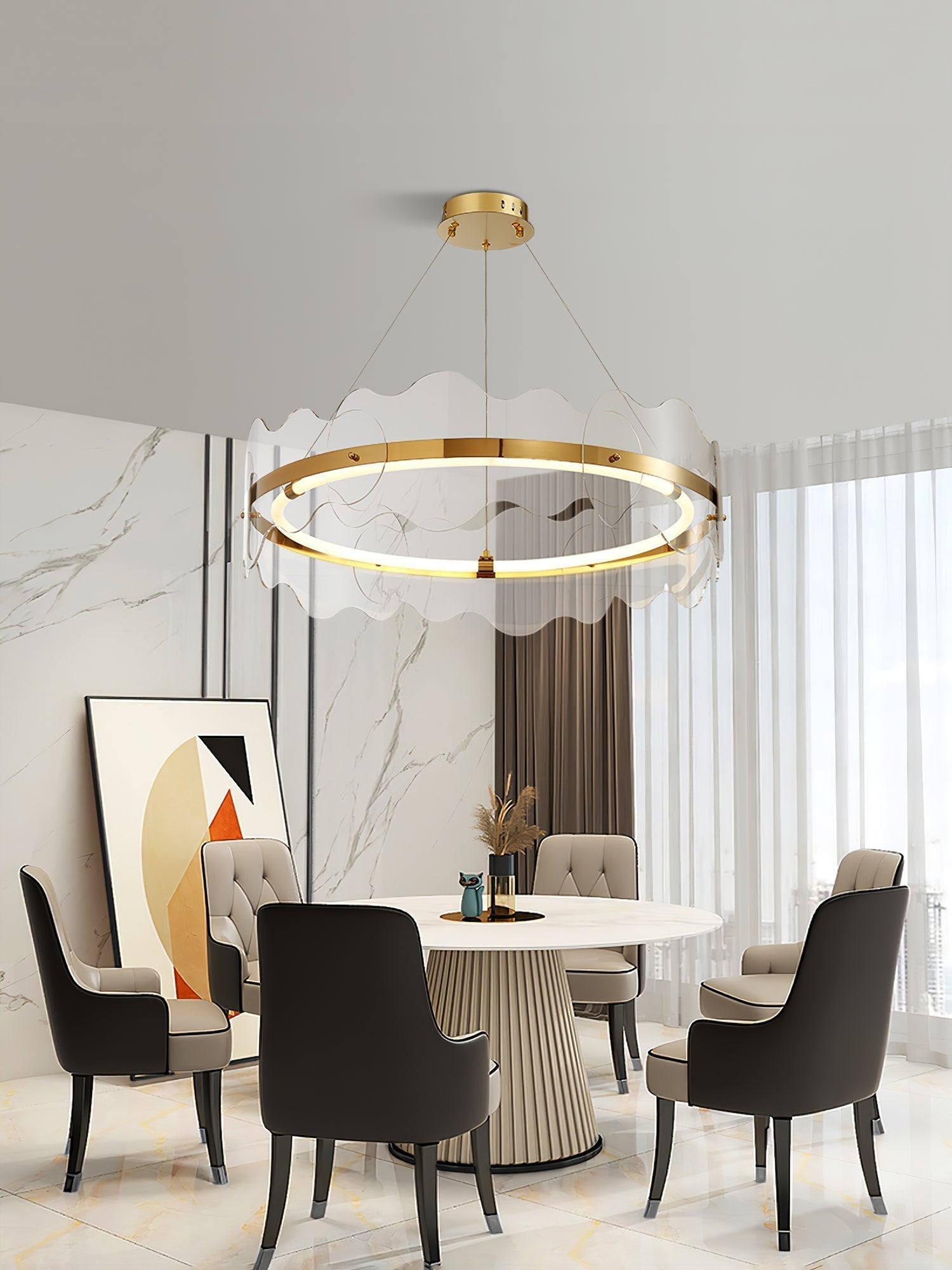 Vitalir Lustre Acrylique Moderne