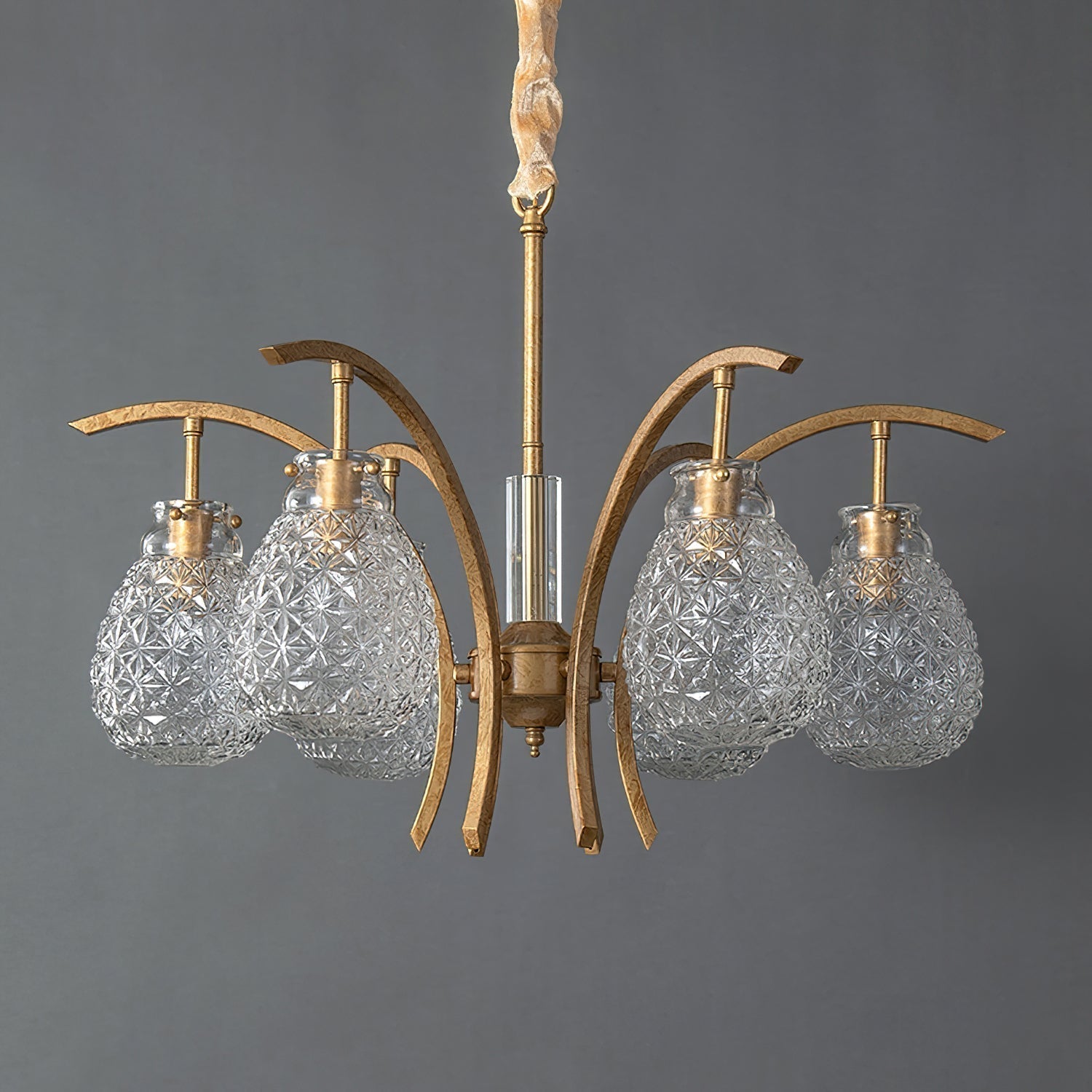 Adams Lustre Verre Luxe Postmoderne