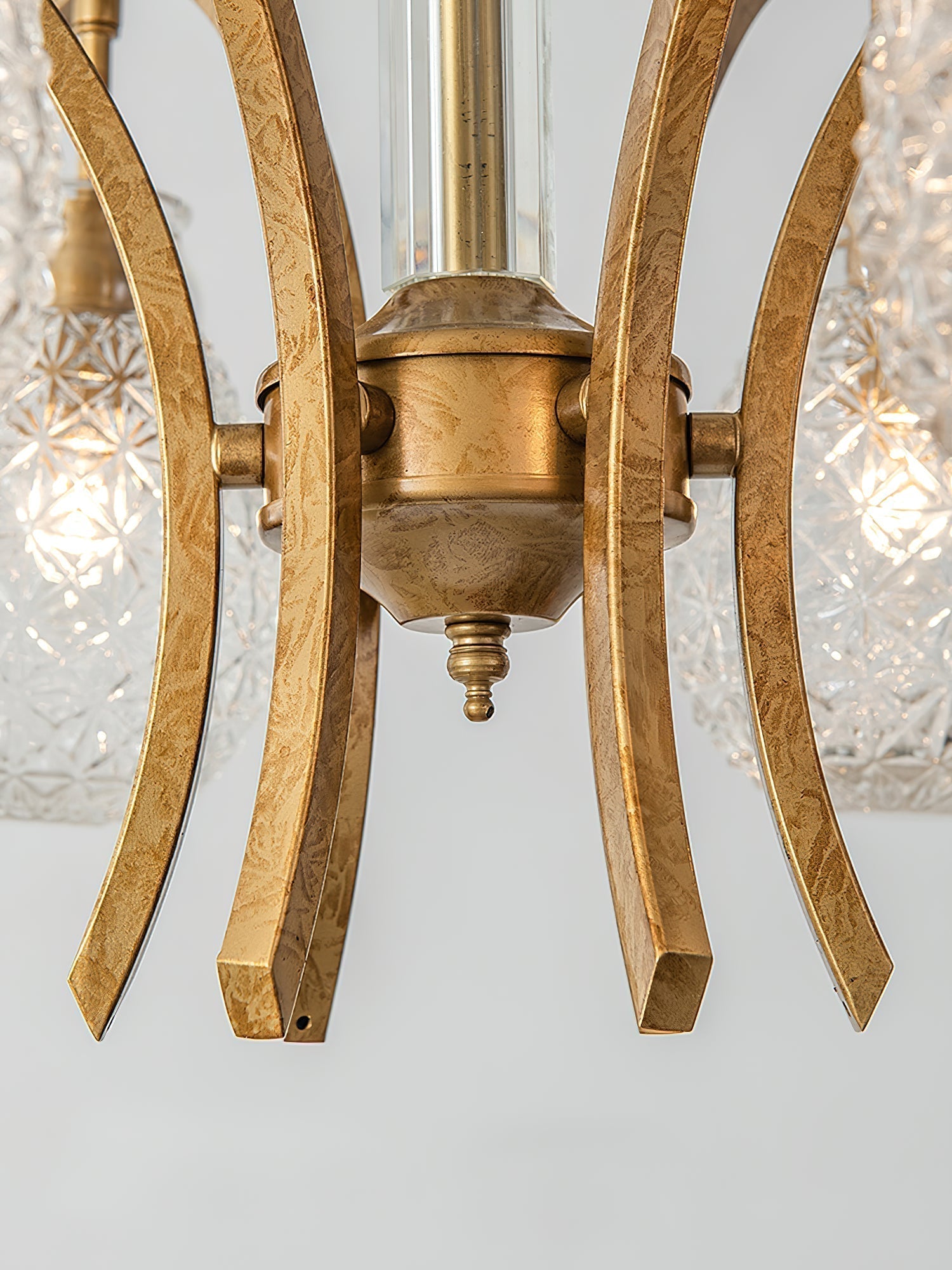 Adams Lustre Verre Luxe Postmoderne