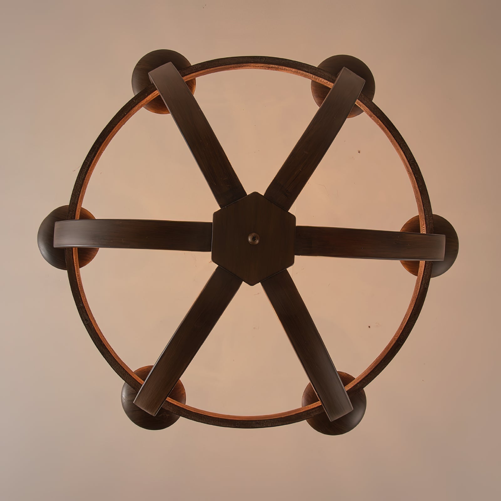 Adan Lustre Bois Moderne Traditionnel