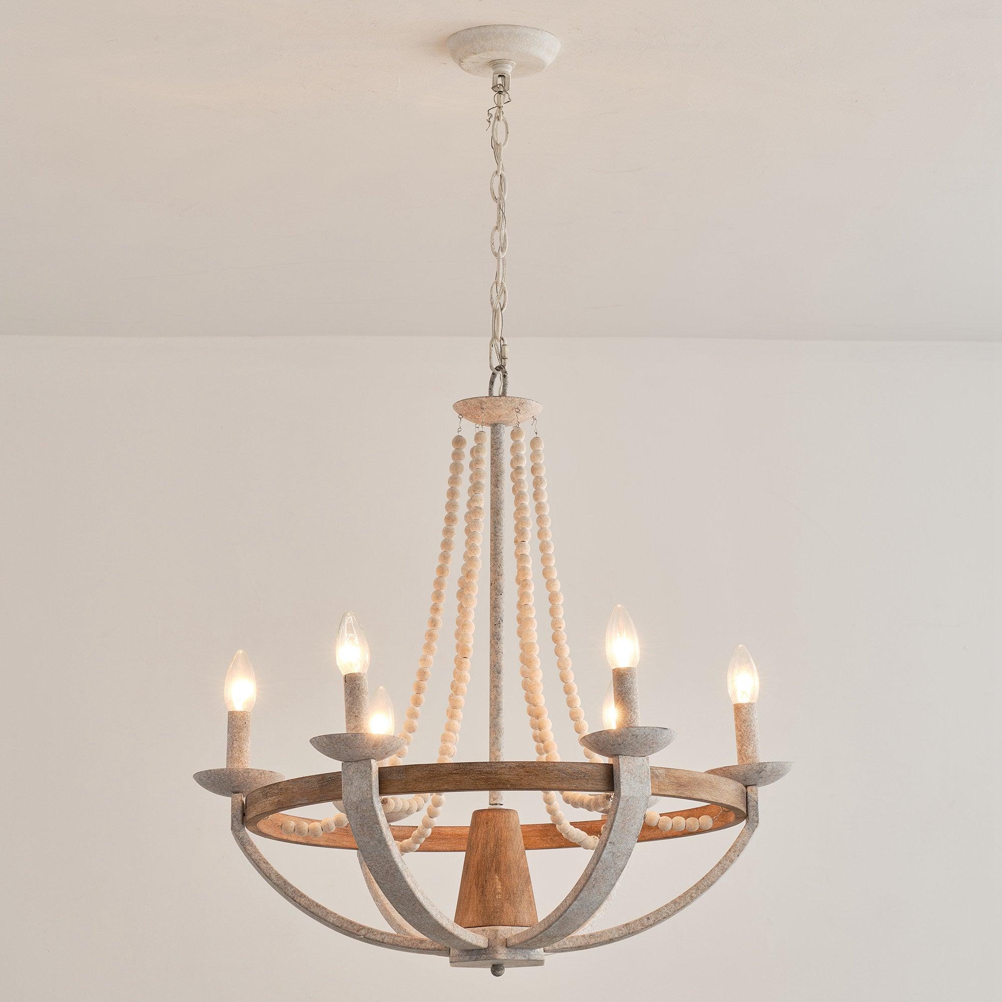 Adan Lustre Bois Moderne Traditionnel