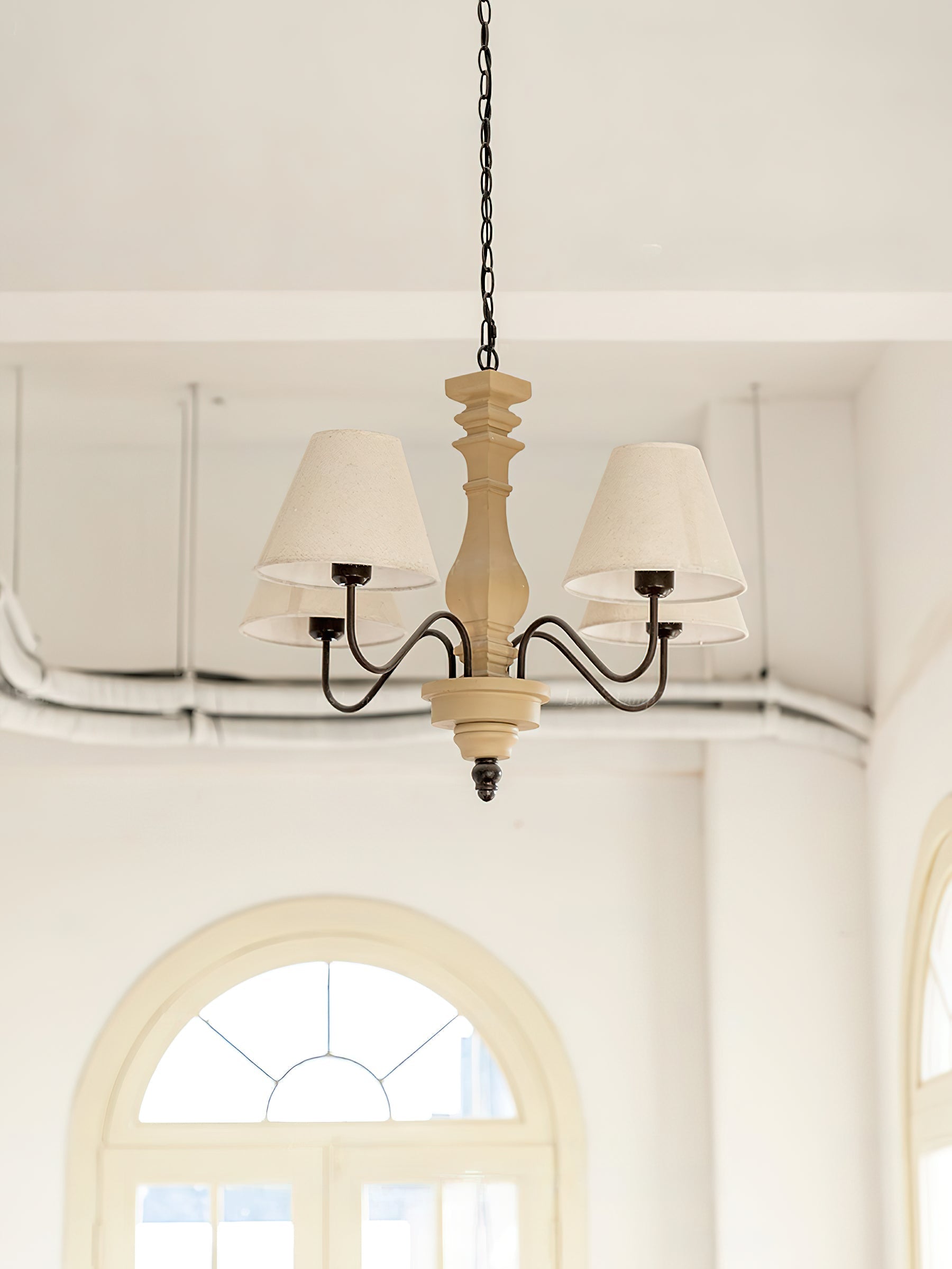 Adela Lustre Bois Traditionnel Luxe