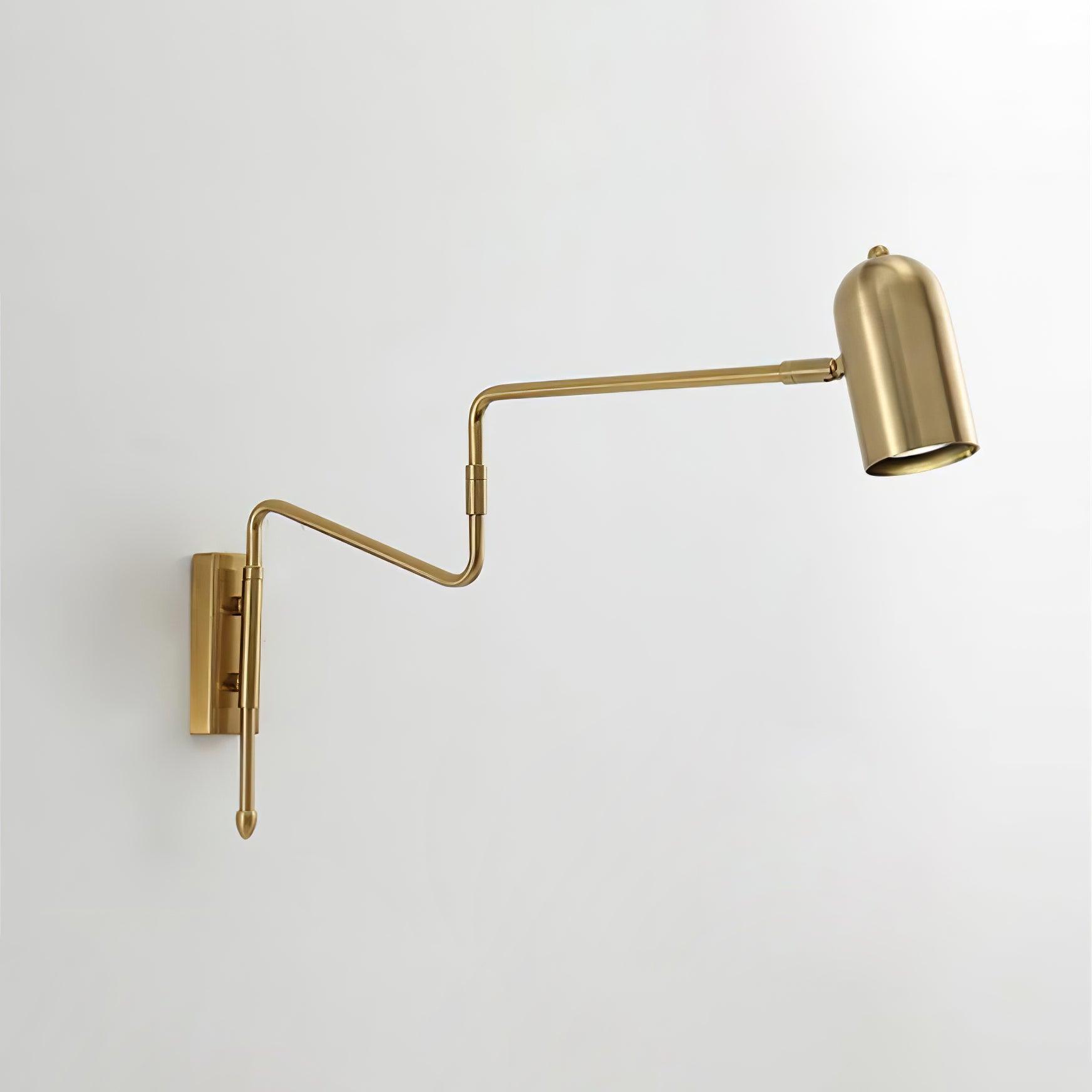 Ivar Adjustable Arm Plug In Wall Lamp