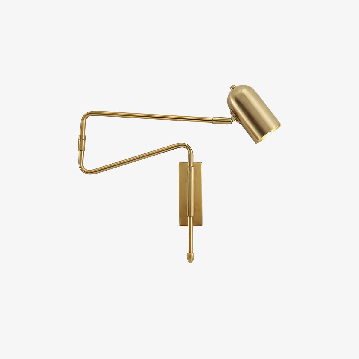 Ivar Adjustable Arm Plug In Wall Lamp