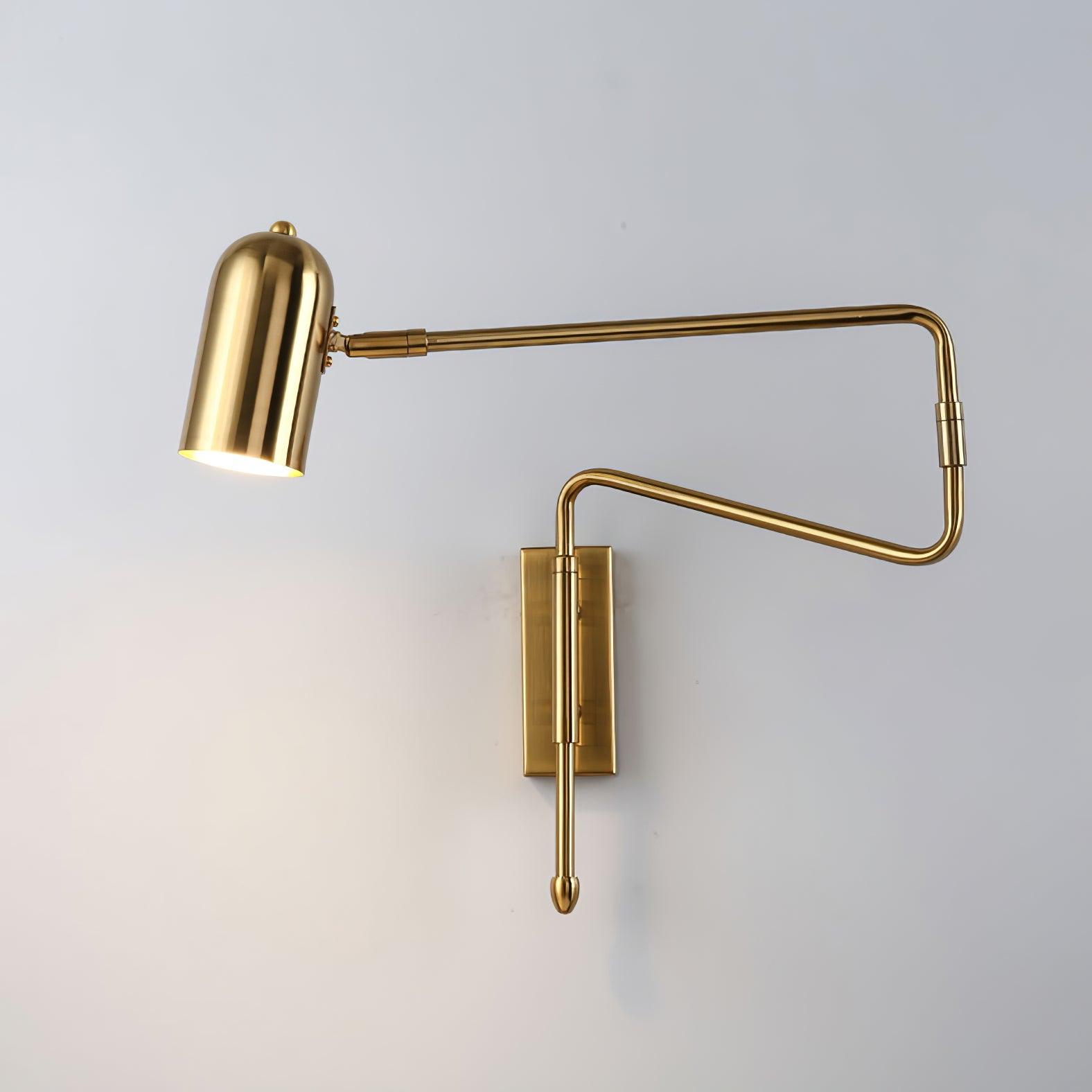 Ivar Adjustable Arm Plug In Wall Lamp