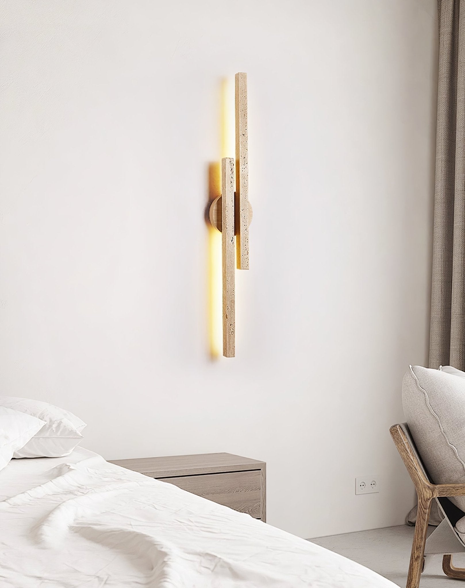 Myliryra Travertine Wall Light