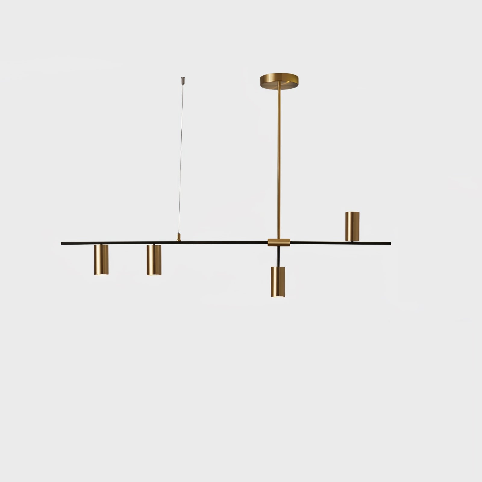Lustra Lustre Laiton Linéaire Cassandra Élégant