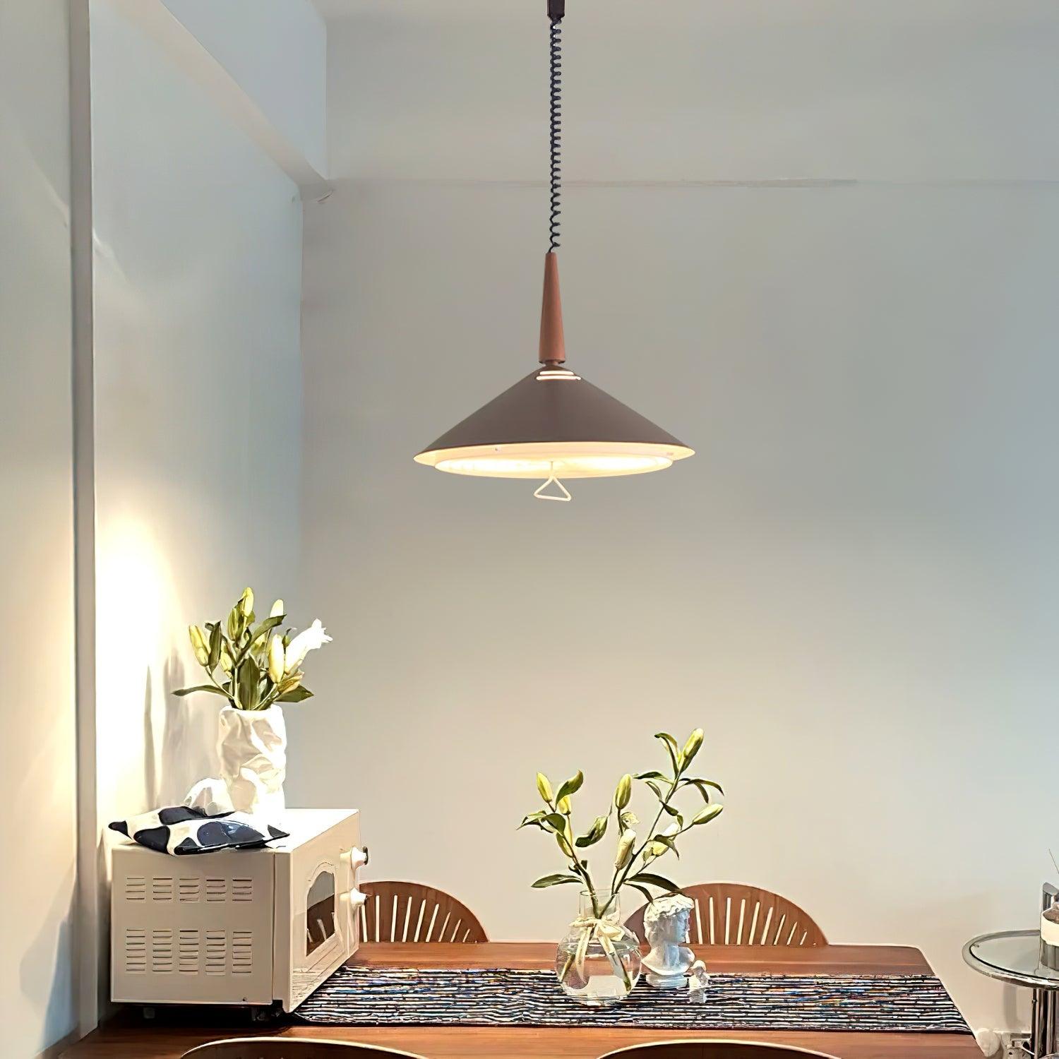 Agnes Lampe Suspension Rétro de Style Moderne Minimaliste