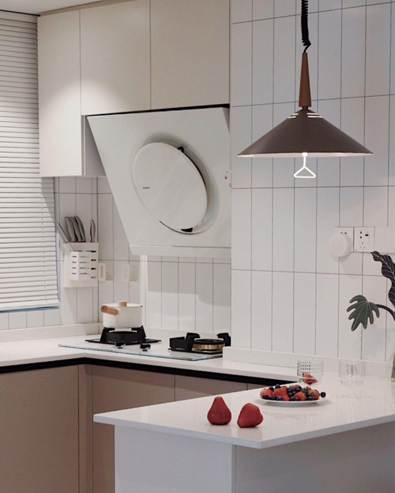 Agnes Lampe Suspension Rétro de Style Moderne Minimaliste