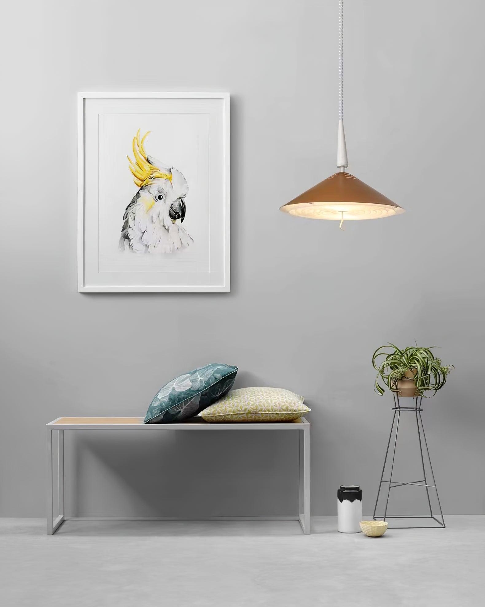 Agnes Lampe Suspension Rétro de Style Moderne Minimaliste