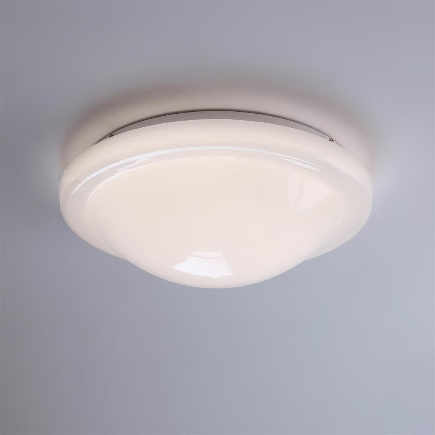 Aire Plafonnier Encastré Verre Dôme Minimaliste