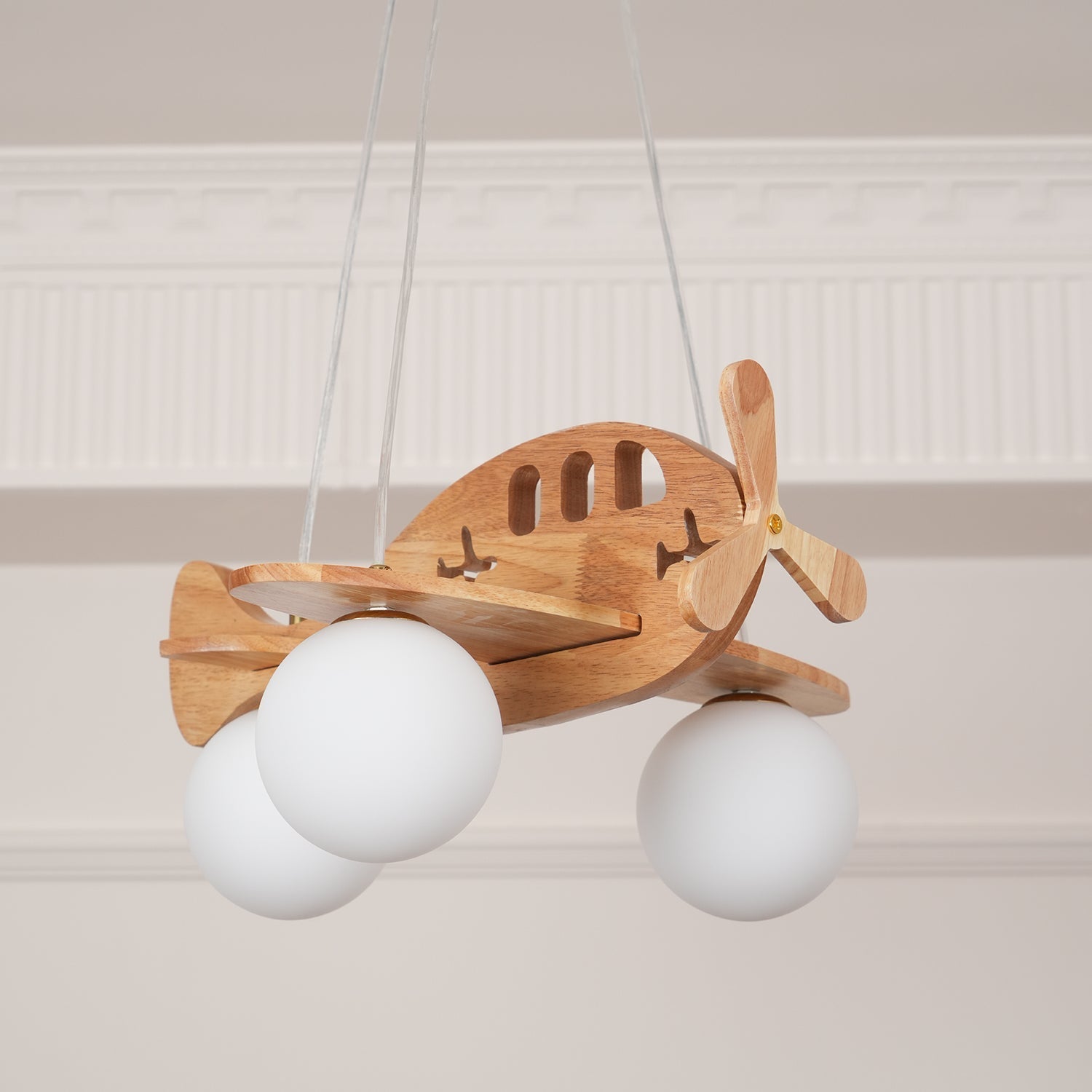 Virelith Suspension Artistique en Bois