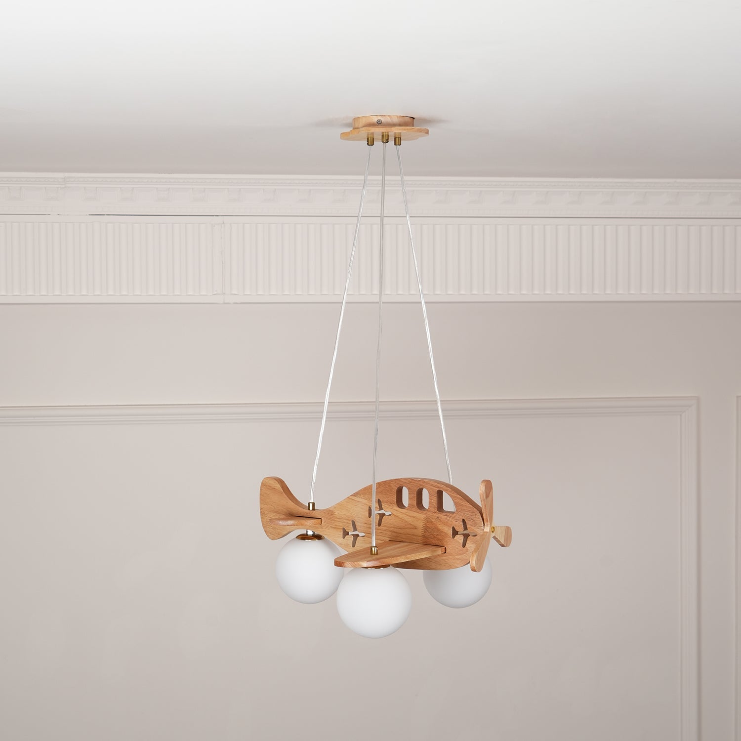Virelith Suspension Artistique en Bois
