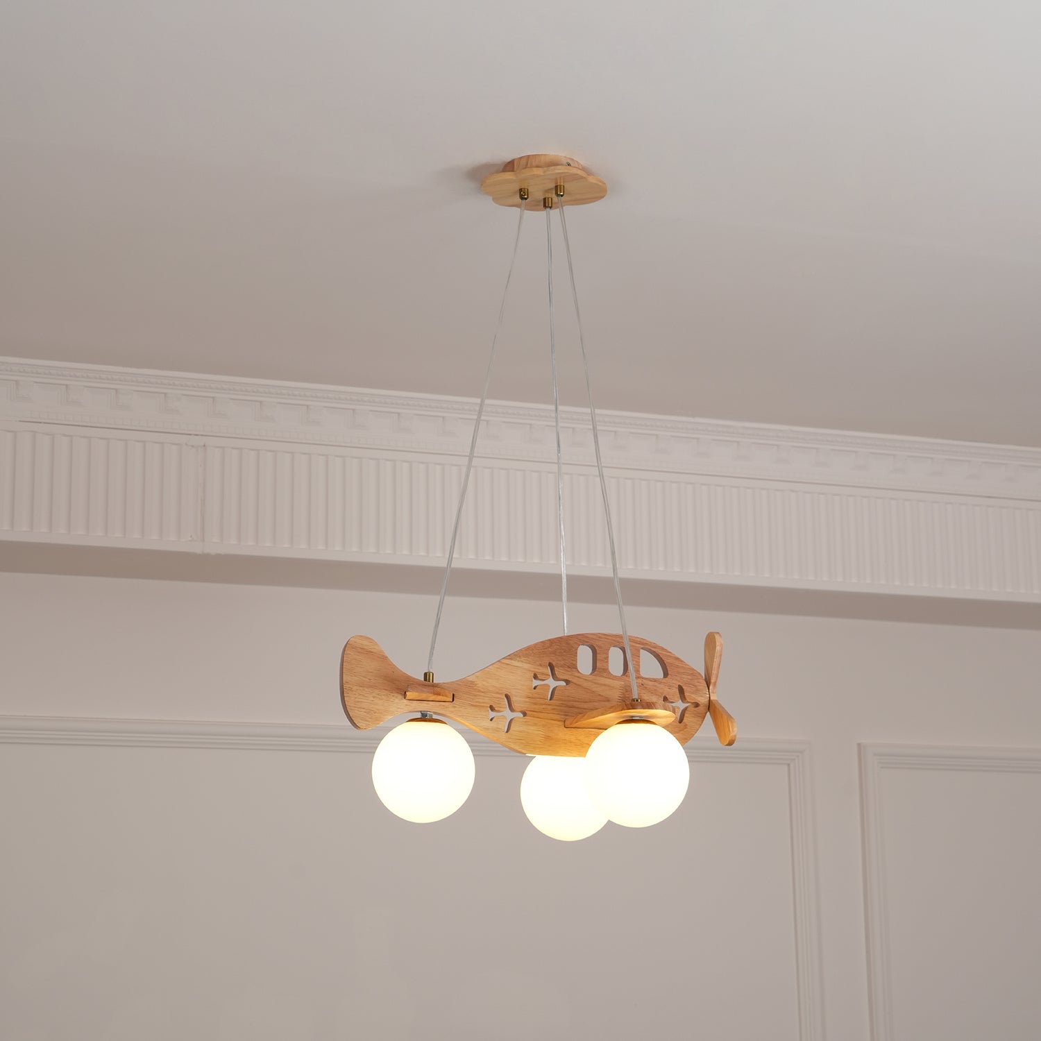 Virelith Suspension Artistique en Bois