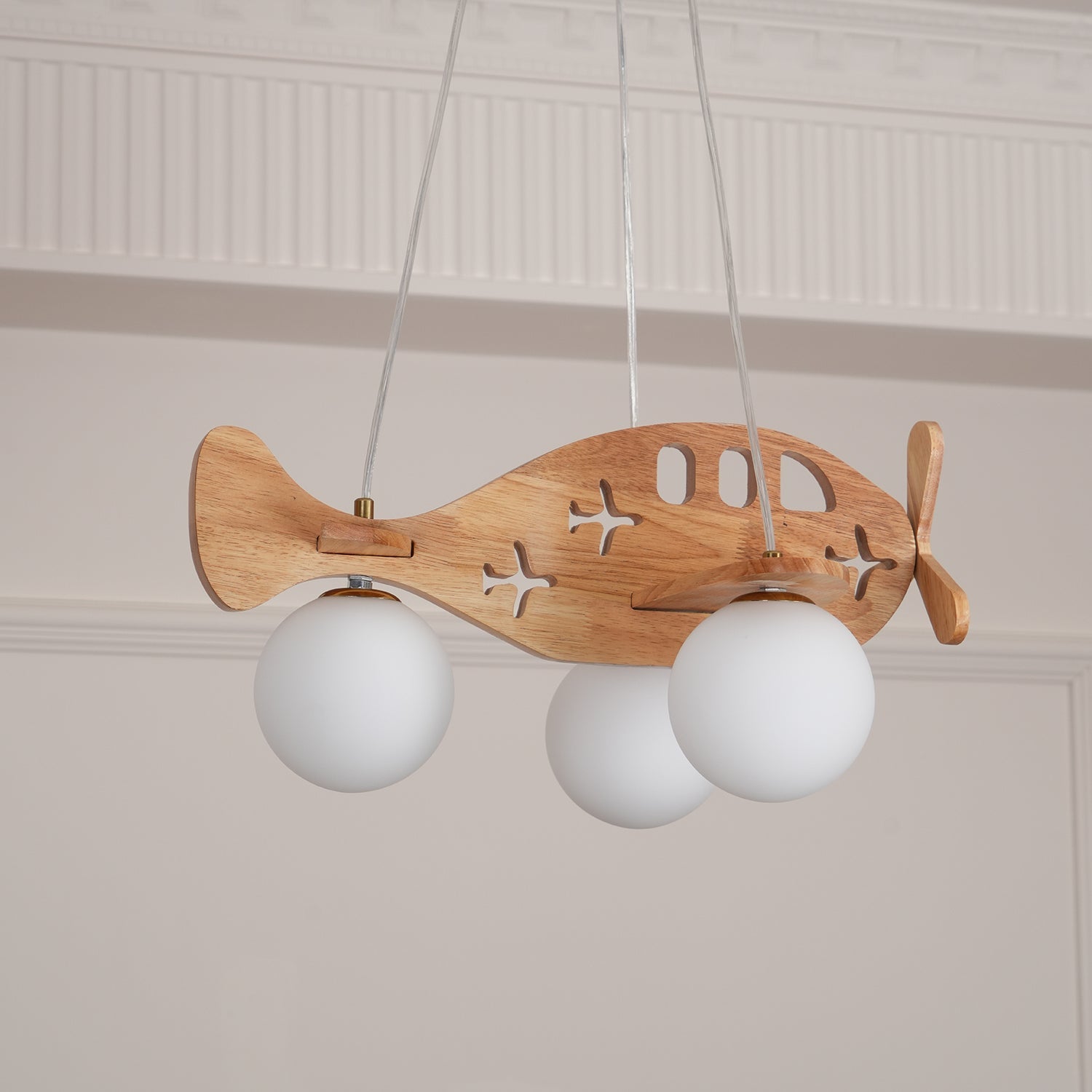 Virelith Suspension Artistique en Bois