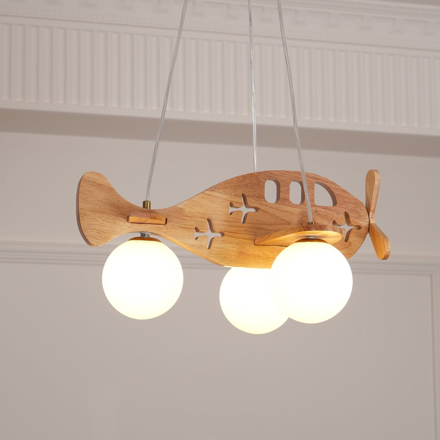 Virelith Suspension Artistique en Bois