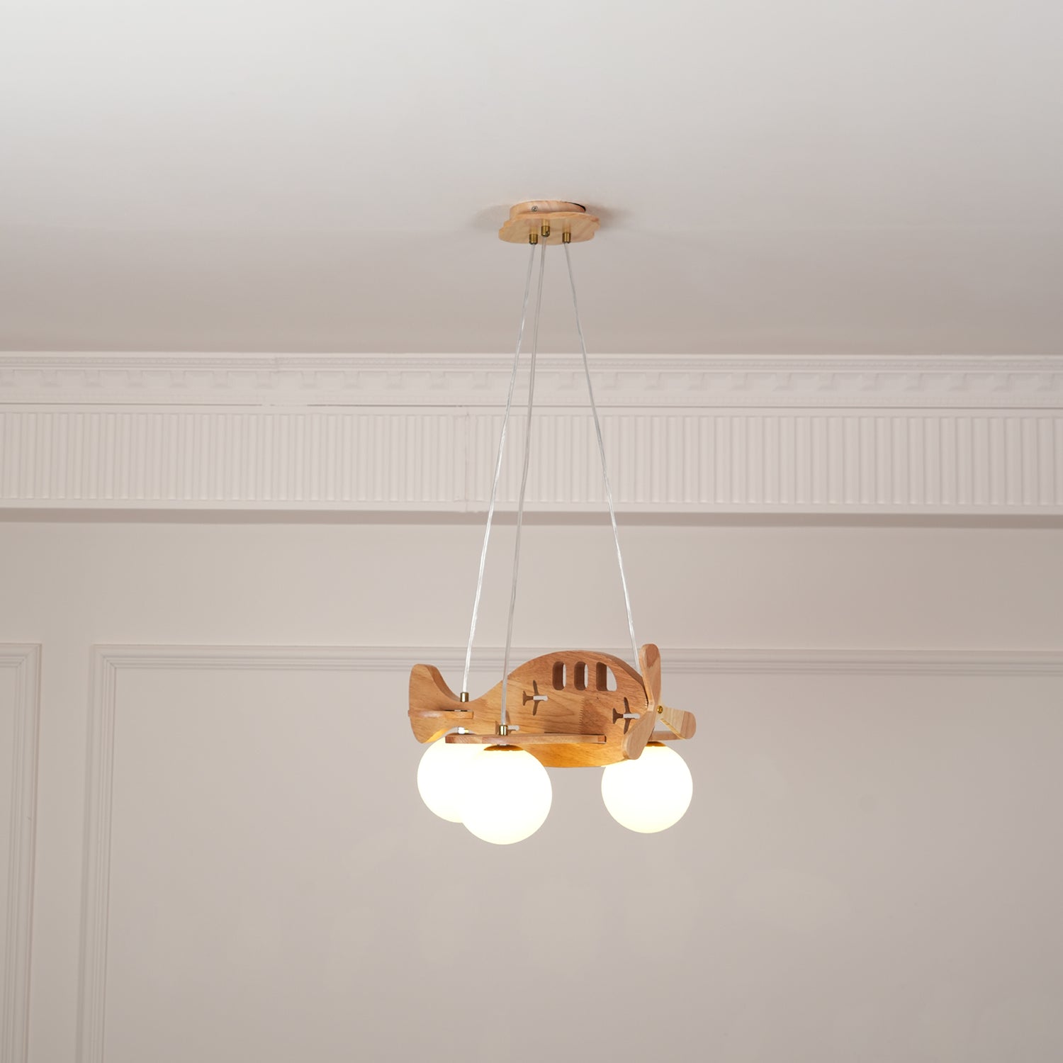 Virelith Suspension Artistique en Bois