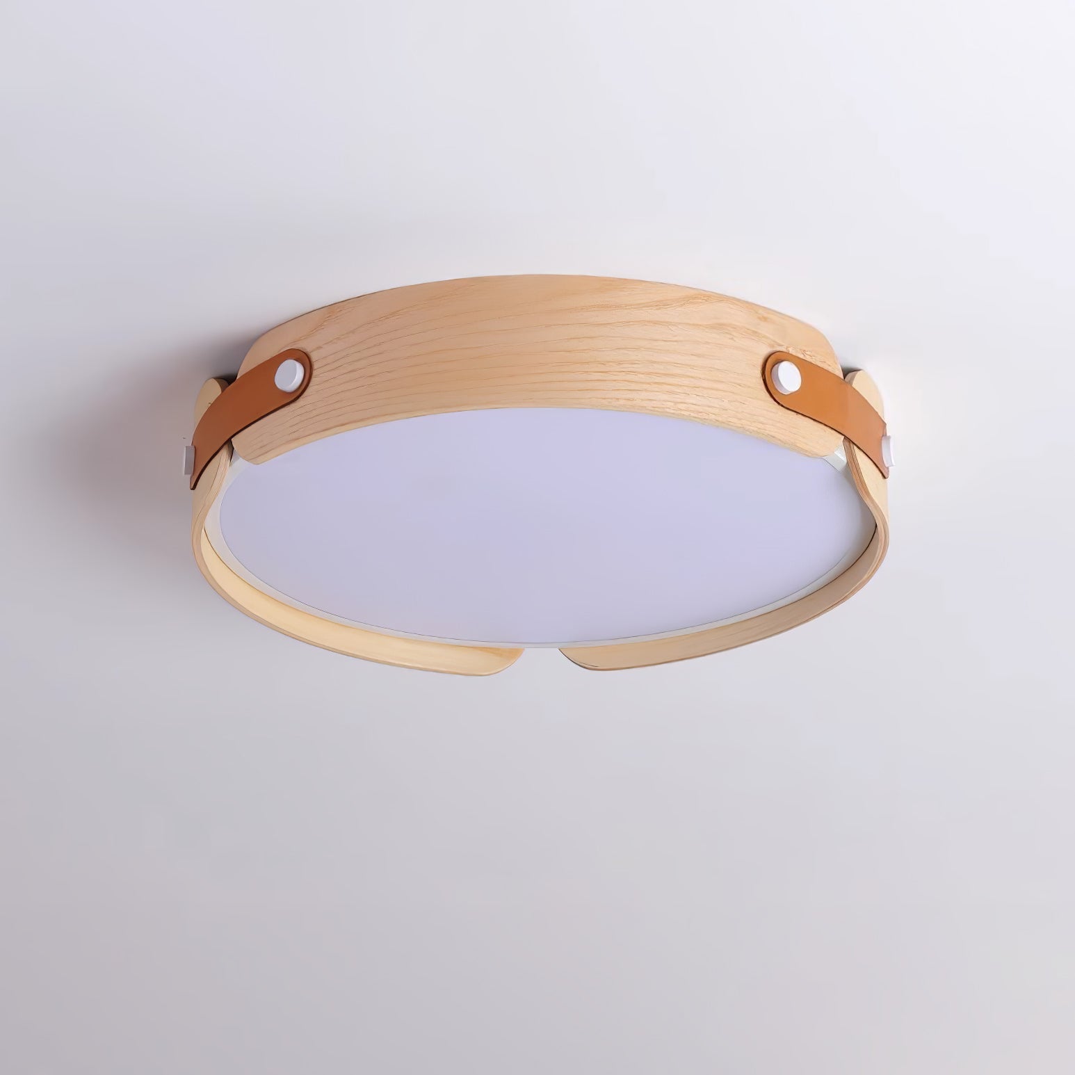 Echo Plafonnier en bois minimaliste moderne