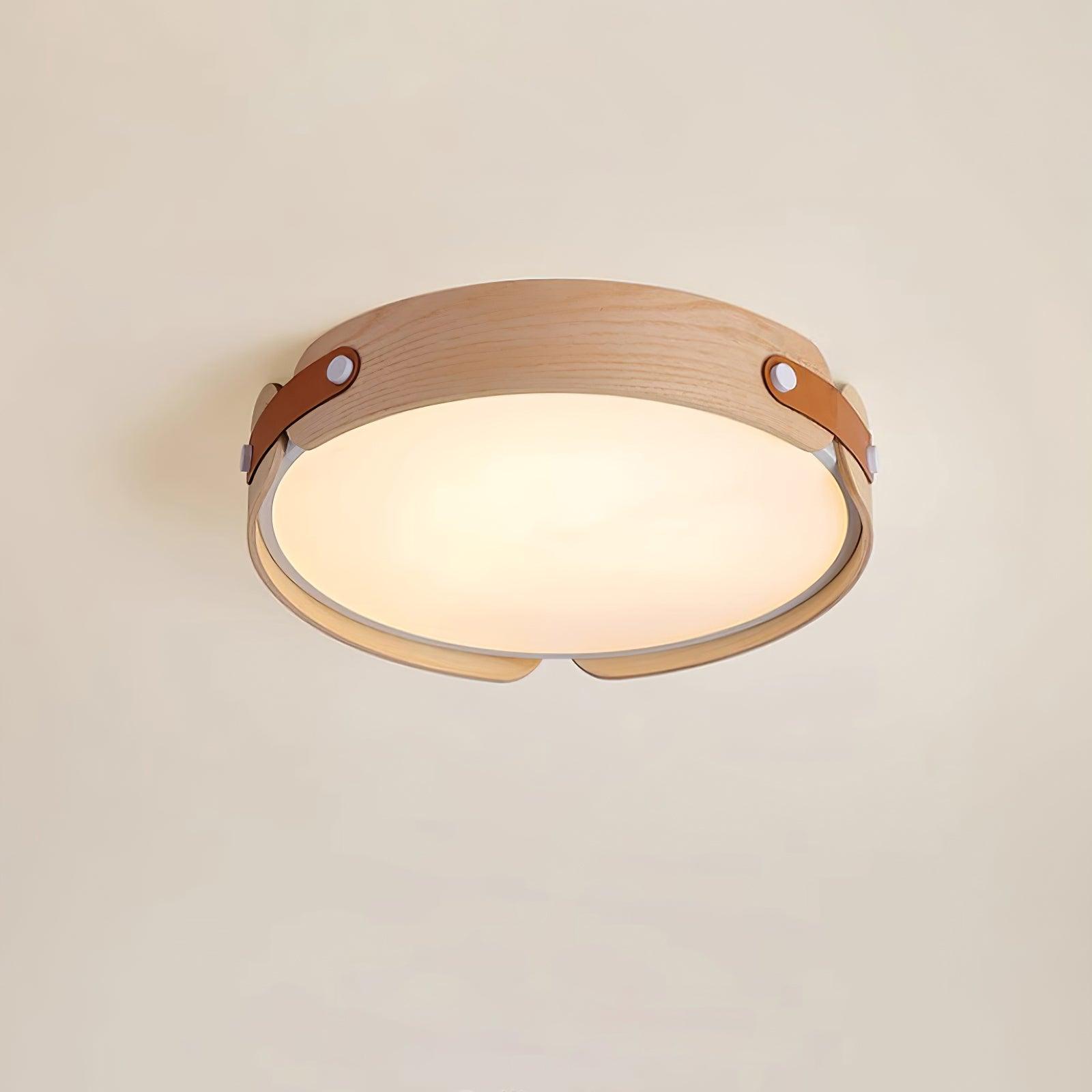 Echo Plafonnier en bois minimaliste moderne