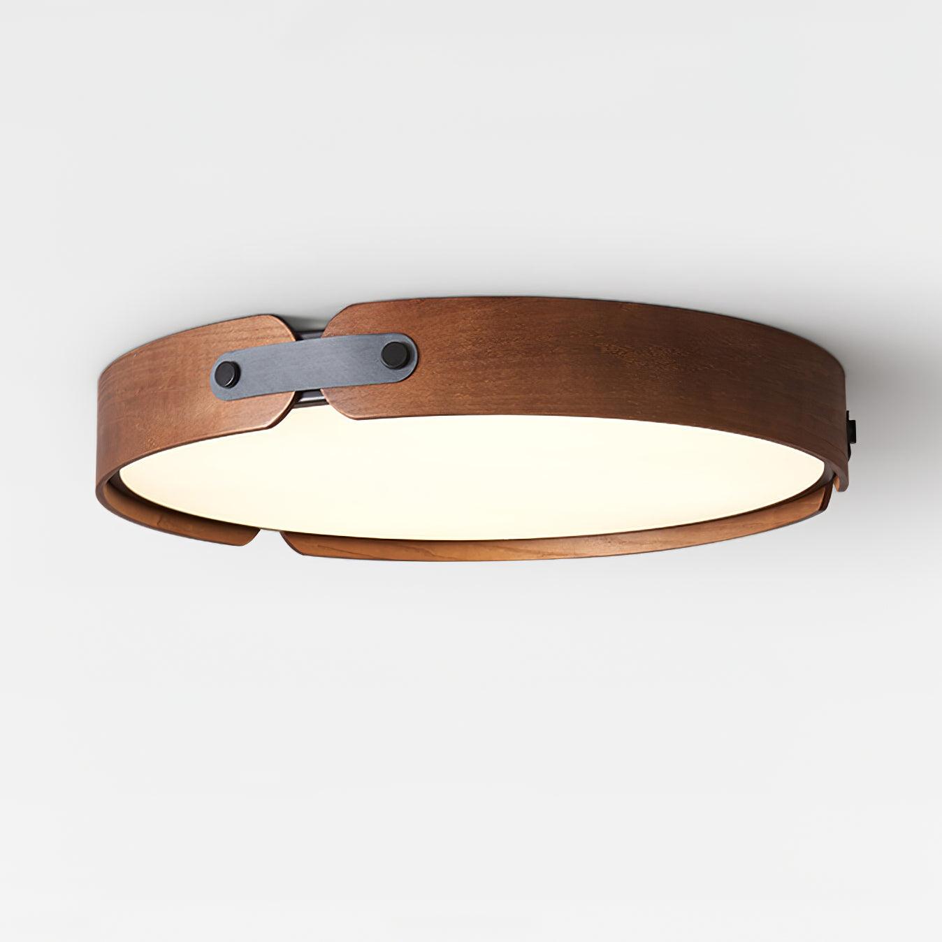 Echo Plafonnier en bois minimaliste moderne