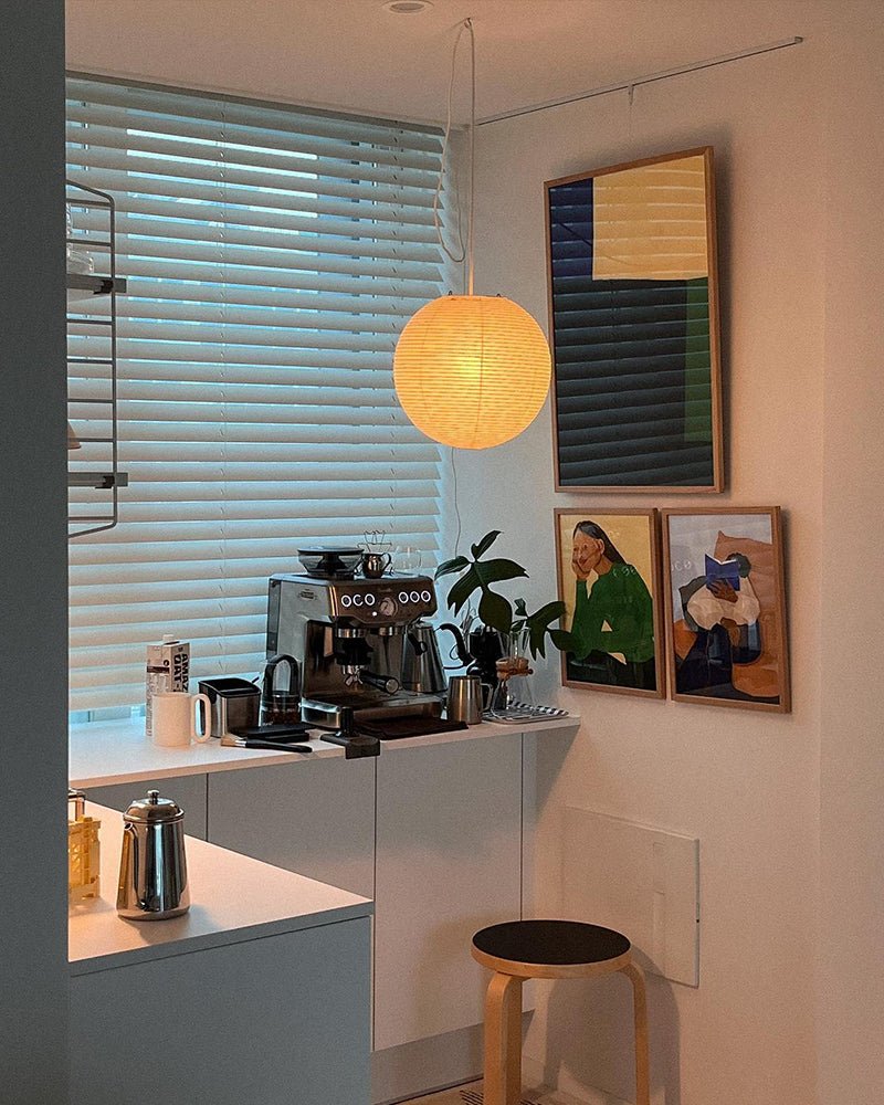Lustra Suspension Lampe Lanternes en Papier