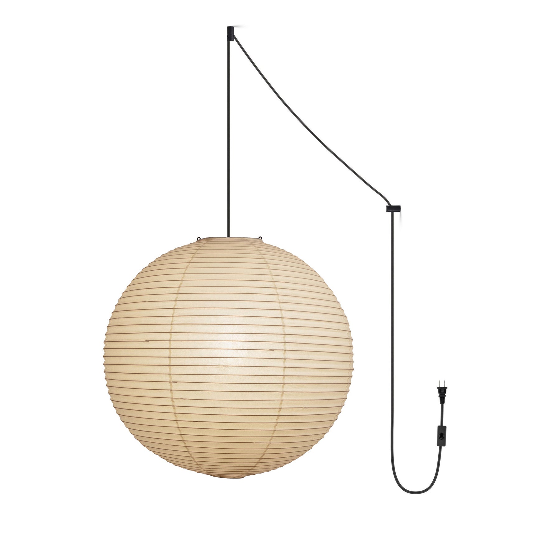 Pileo Lampe Suspension Lanterne en Papier Japonaise