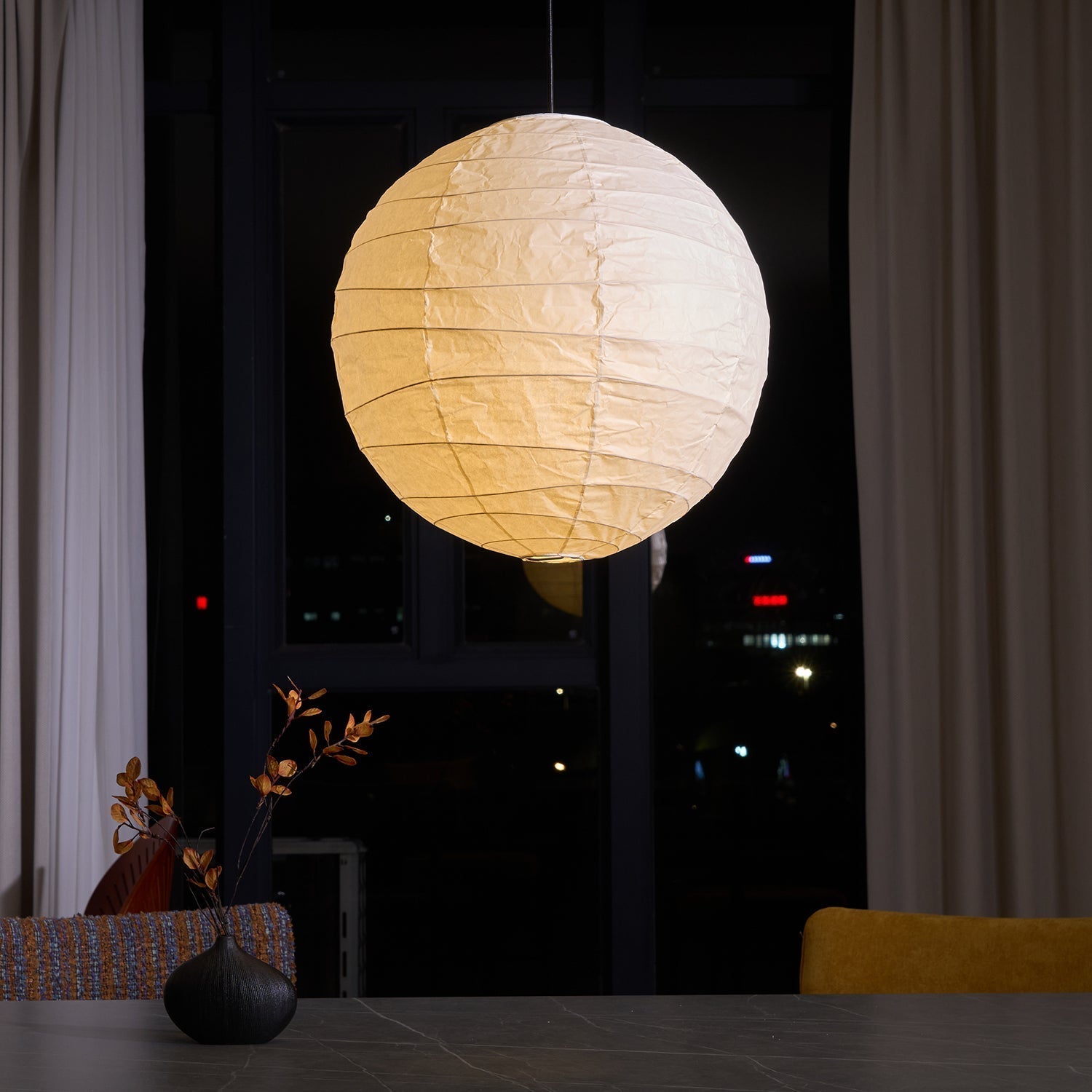 Lioricen Suspension Rétro en Papier