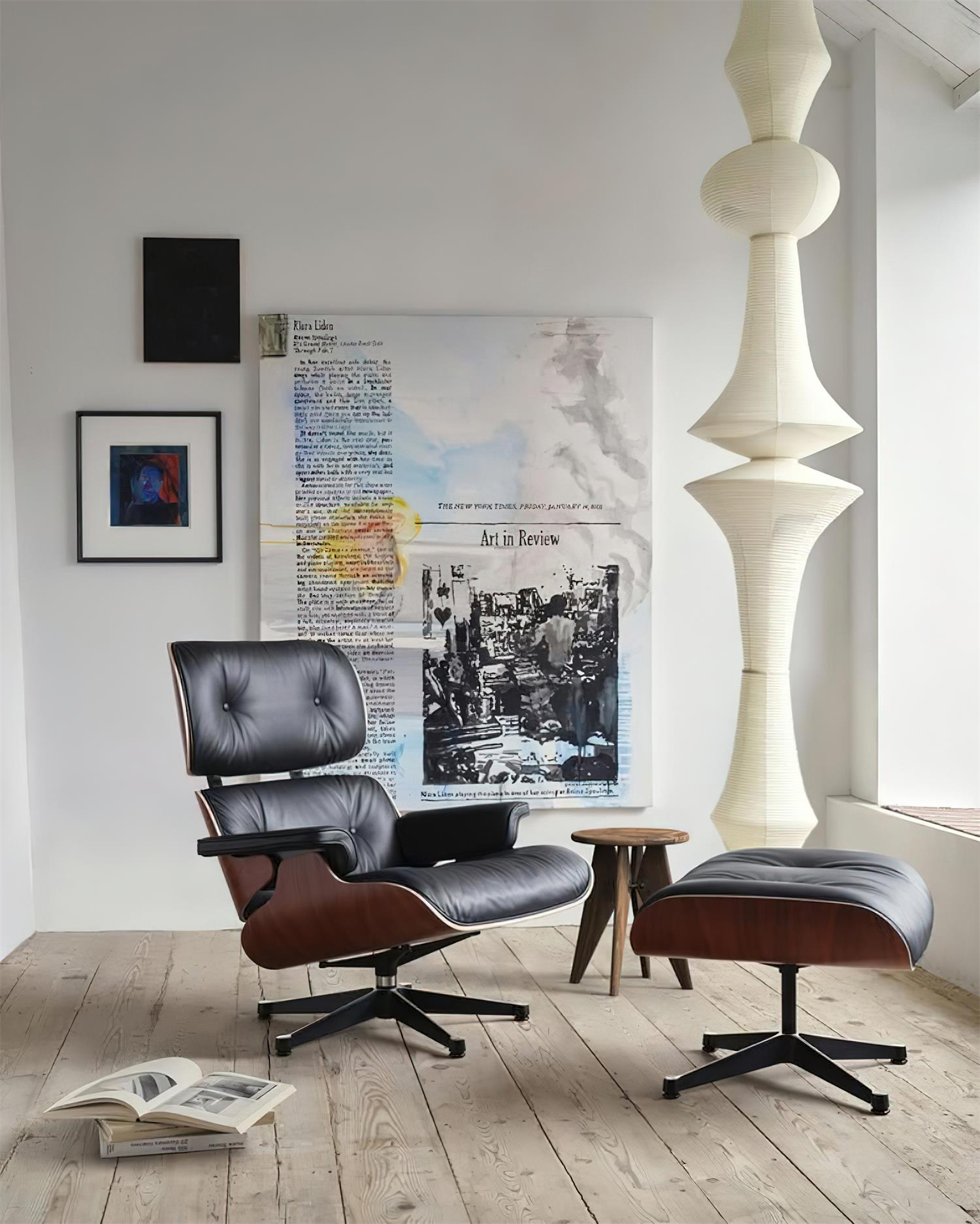 Zyora Lampe Suspendue Sculpturale en Papier