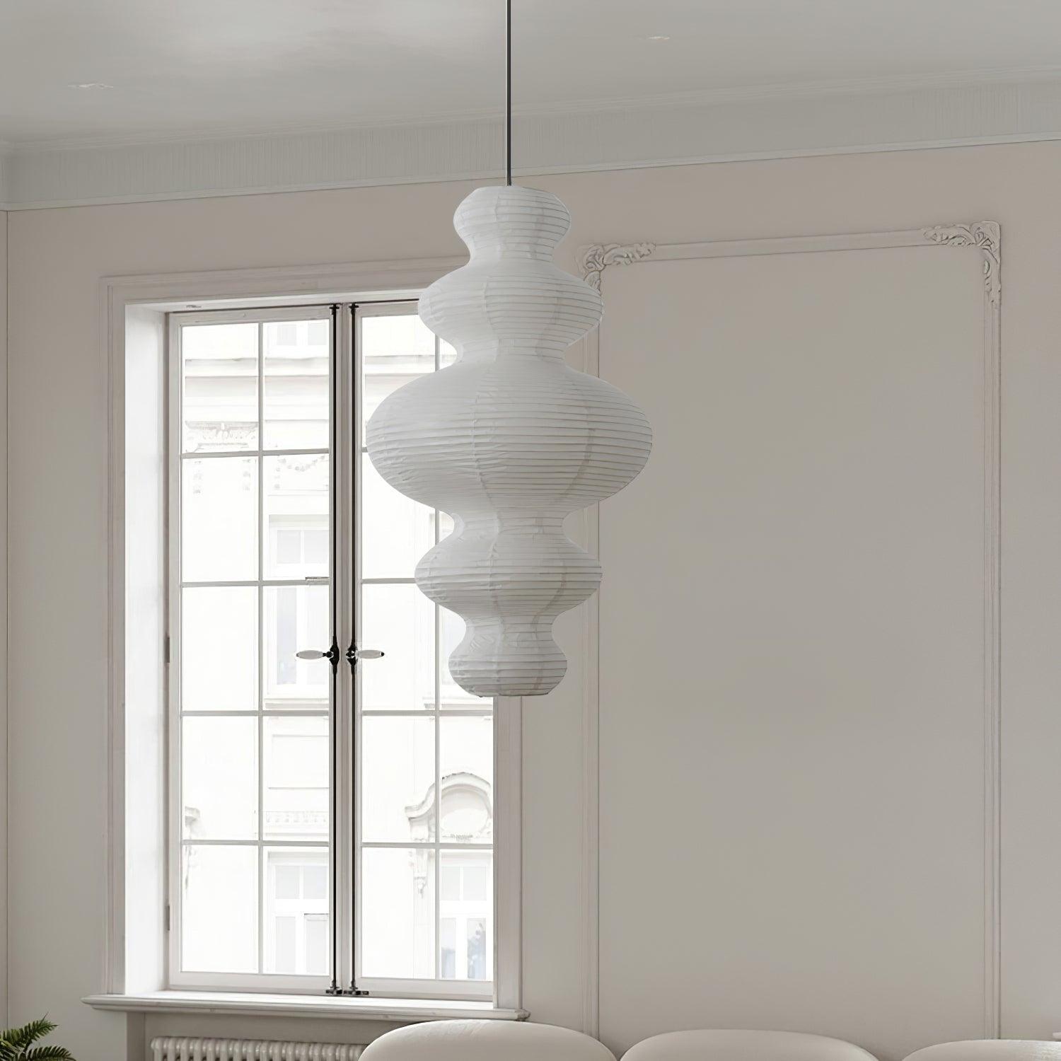 Akari Suspension Minimaliste en Bambou