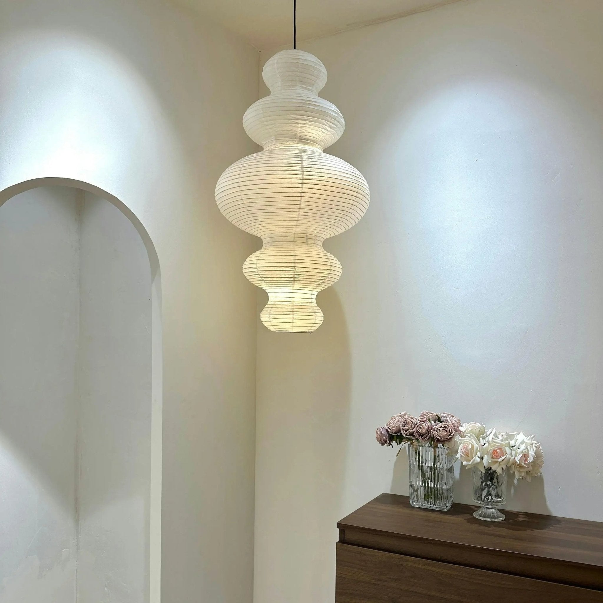 Vivain Suspension Papier Traditionnelle