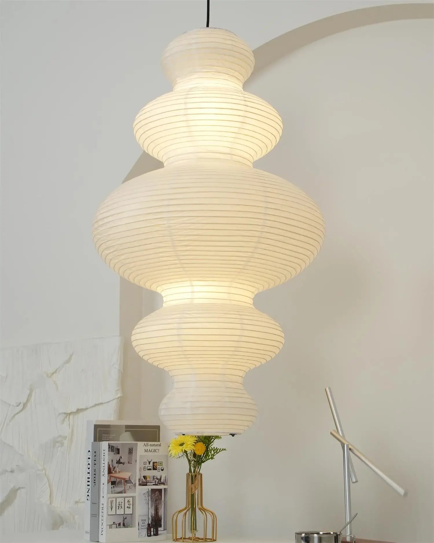 Vivain Suspension Papier Traditionnelle