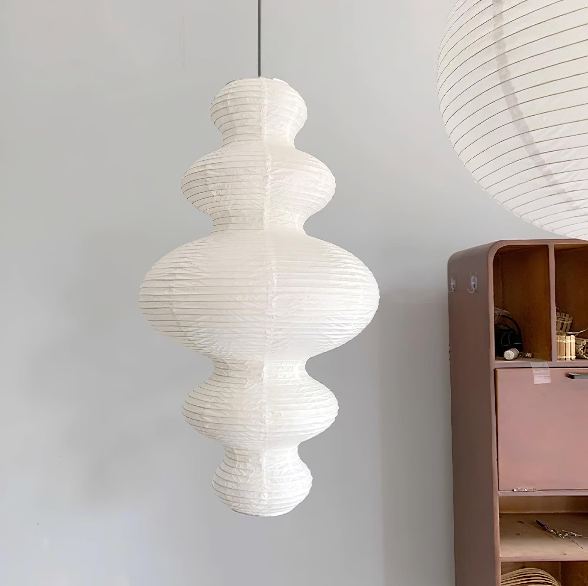 Akari Suspension Minimaliste en Bambou