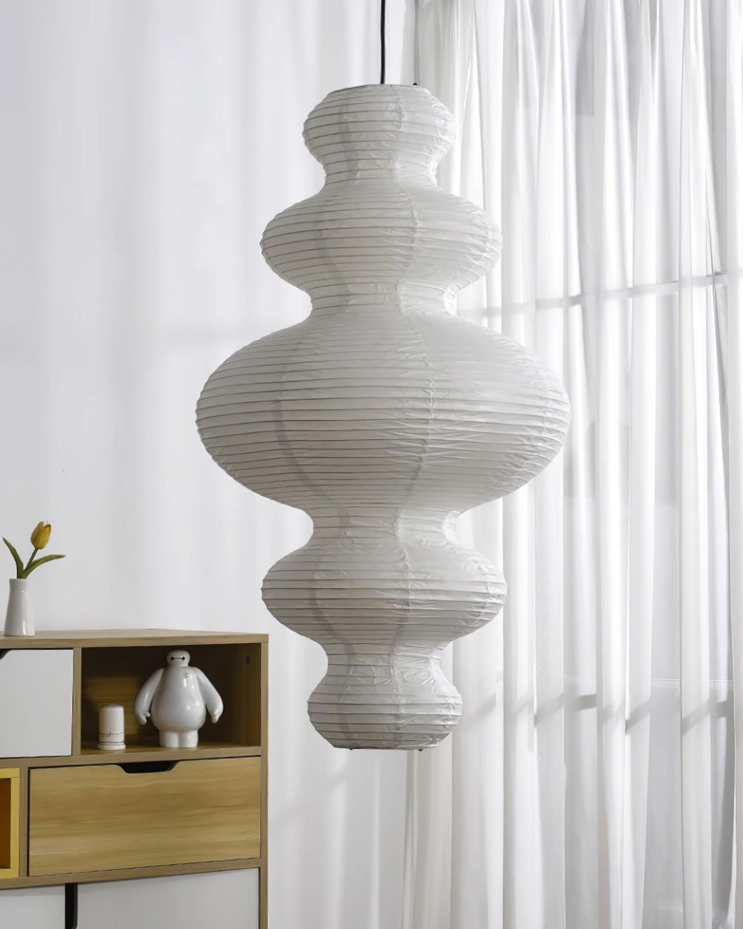 Akari Suspension Minimaliste en Bambou