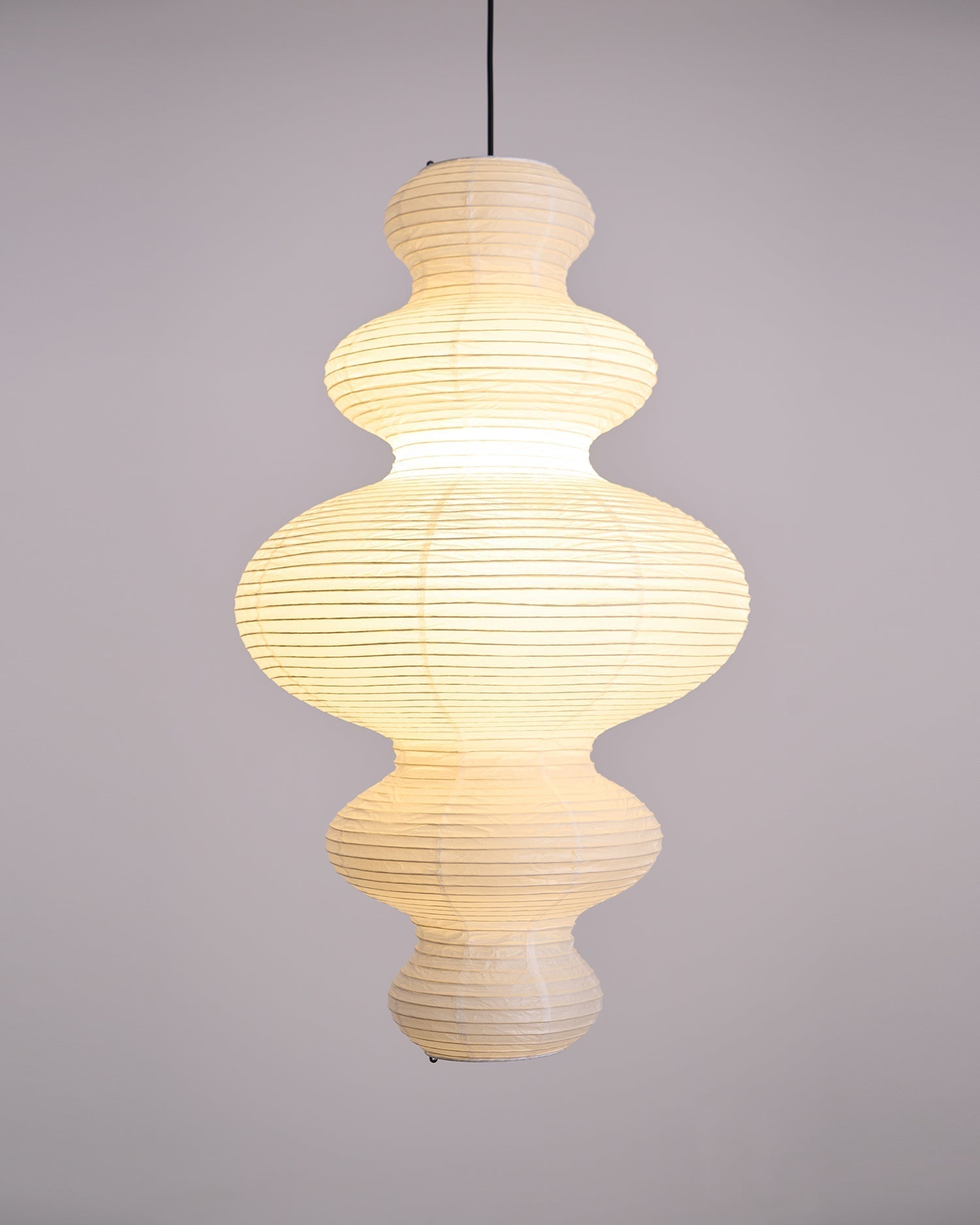 Akari Suspension Minimaliste en Bambou