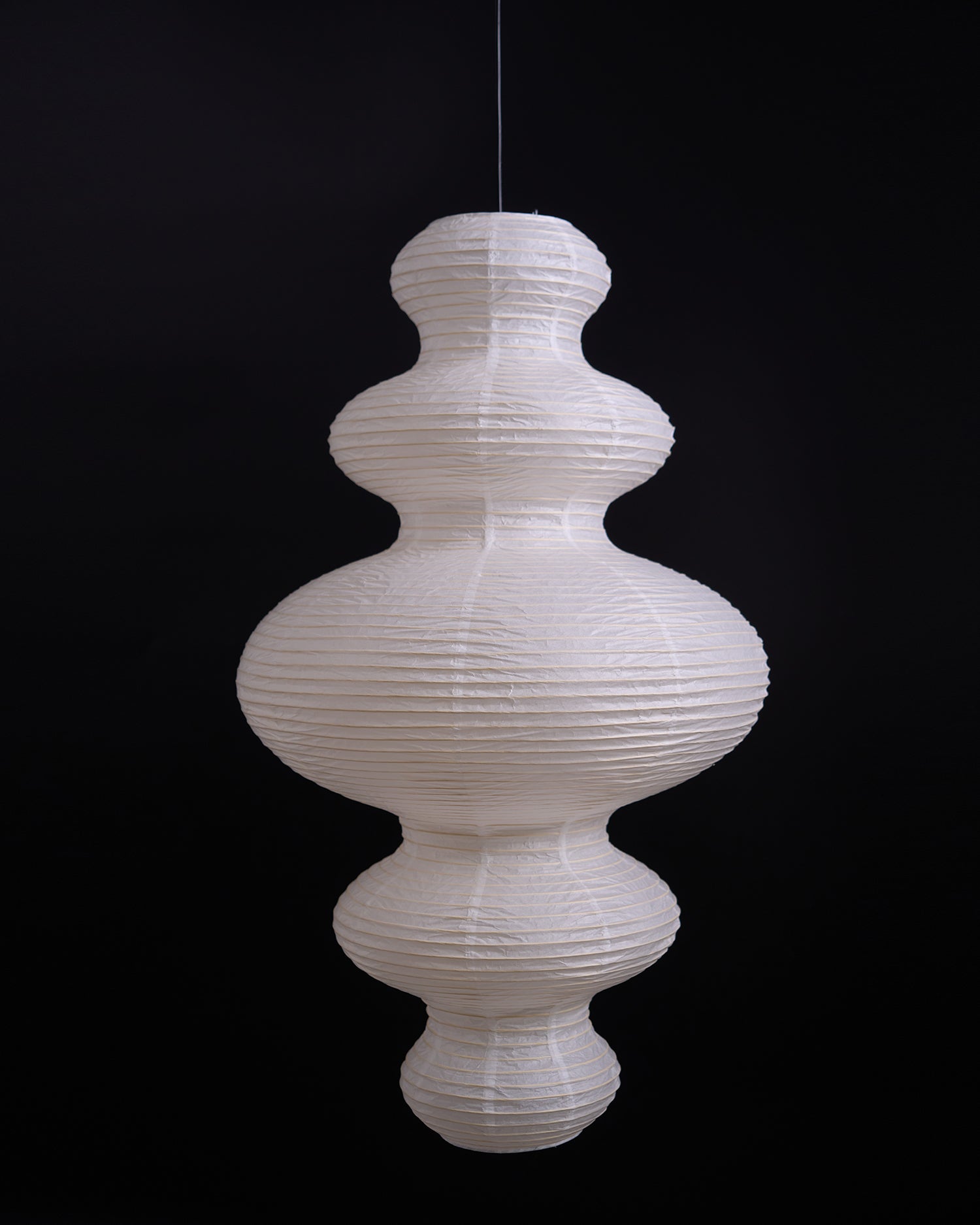 Akari Suspension Minimaliste en Bambou