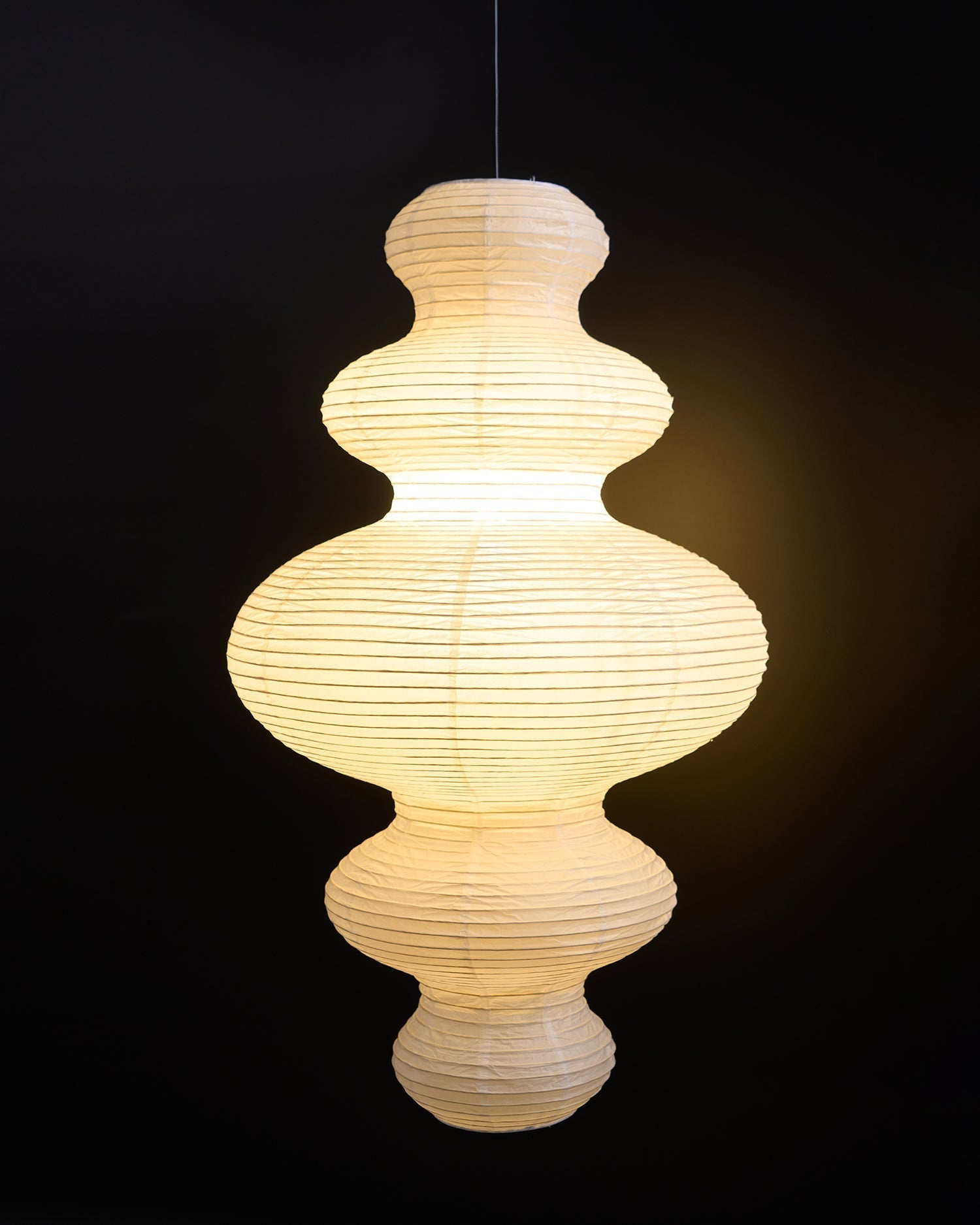 Akari Suspension Minimaliste en Bambou